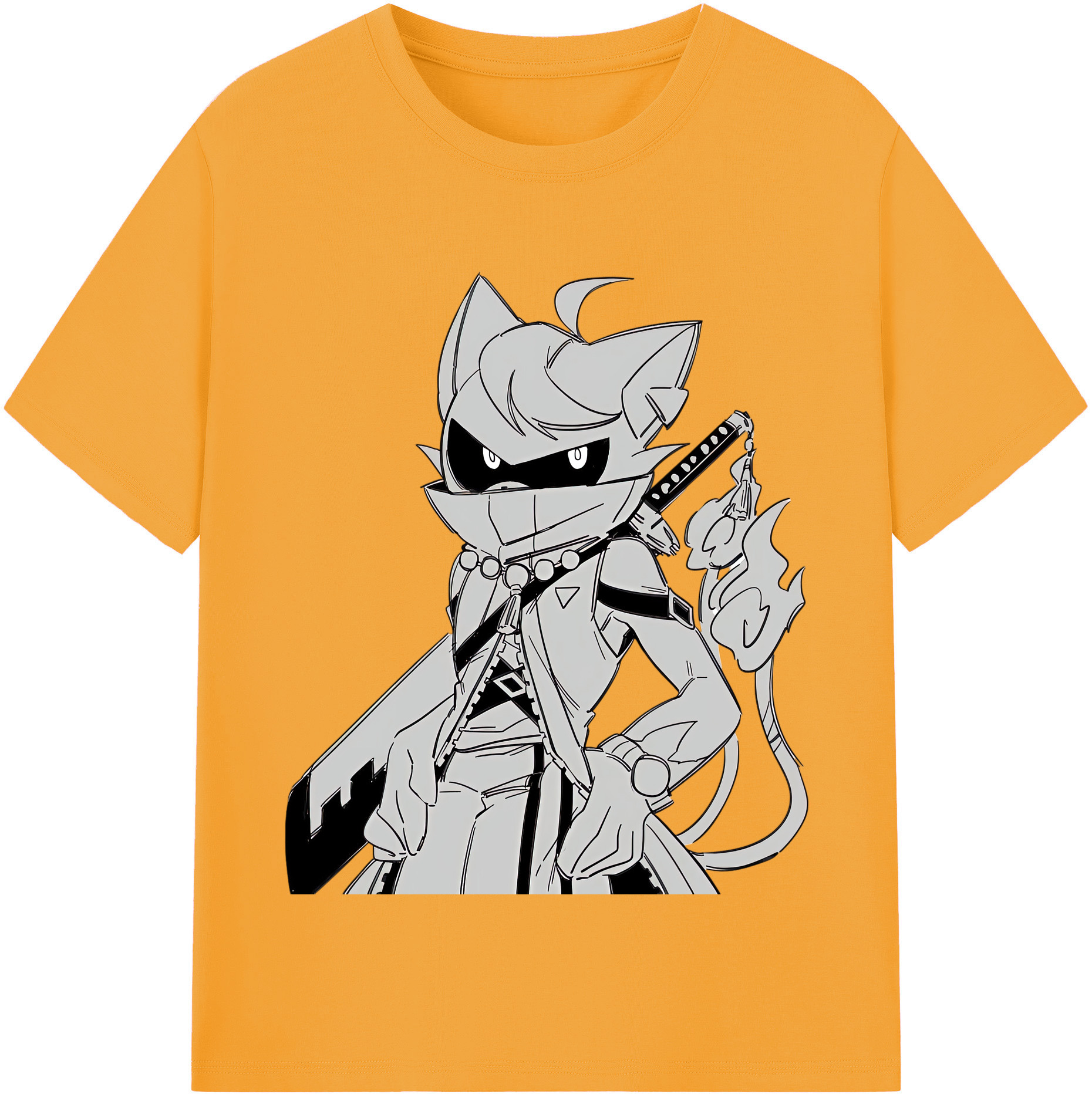 （画像用） 妖怪ウォッチ Yo-kai Watch レディースカジュアルプリントTシャツ（綿100％）