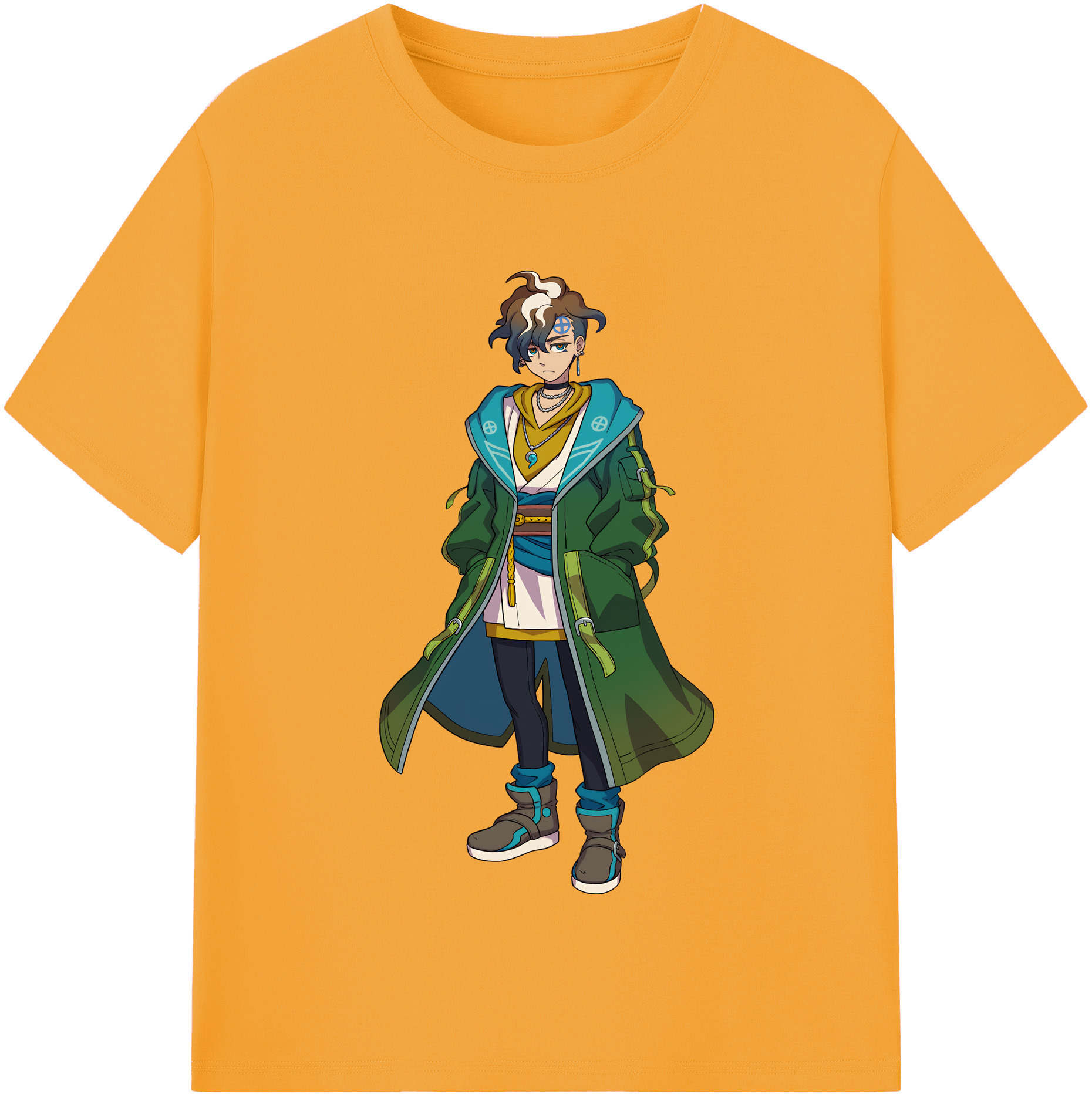 （画像用） 妖怪ウォッチ Yo-kai Watch レディースカジュアルプリントTシャツ（綿100％）