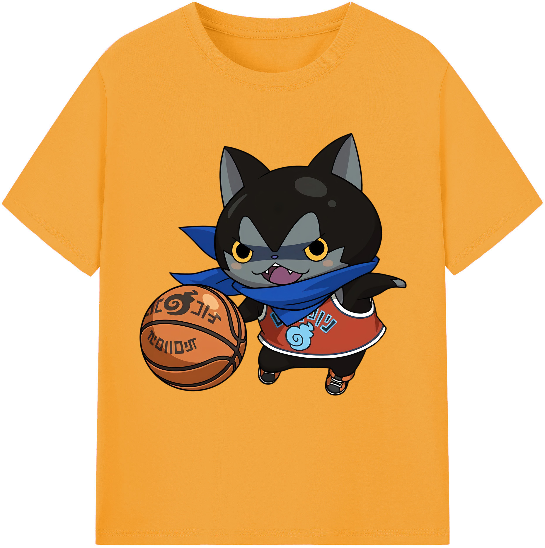 （画像用） 妖怪ウォッチ Yo-kai Watch レディースカジュアルプリントTシャツ（綿100％）