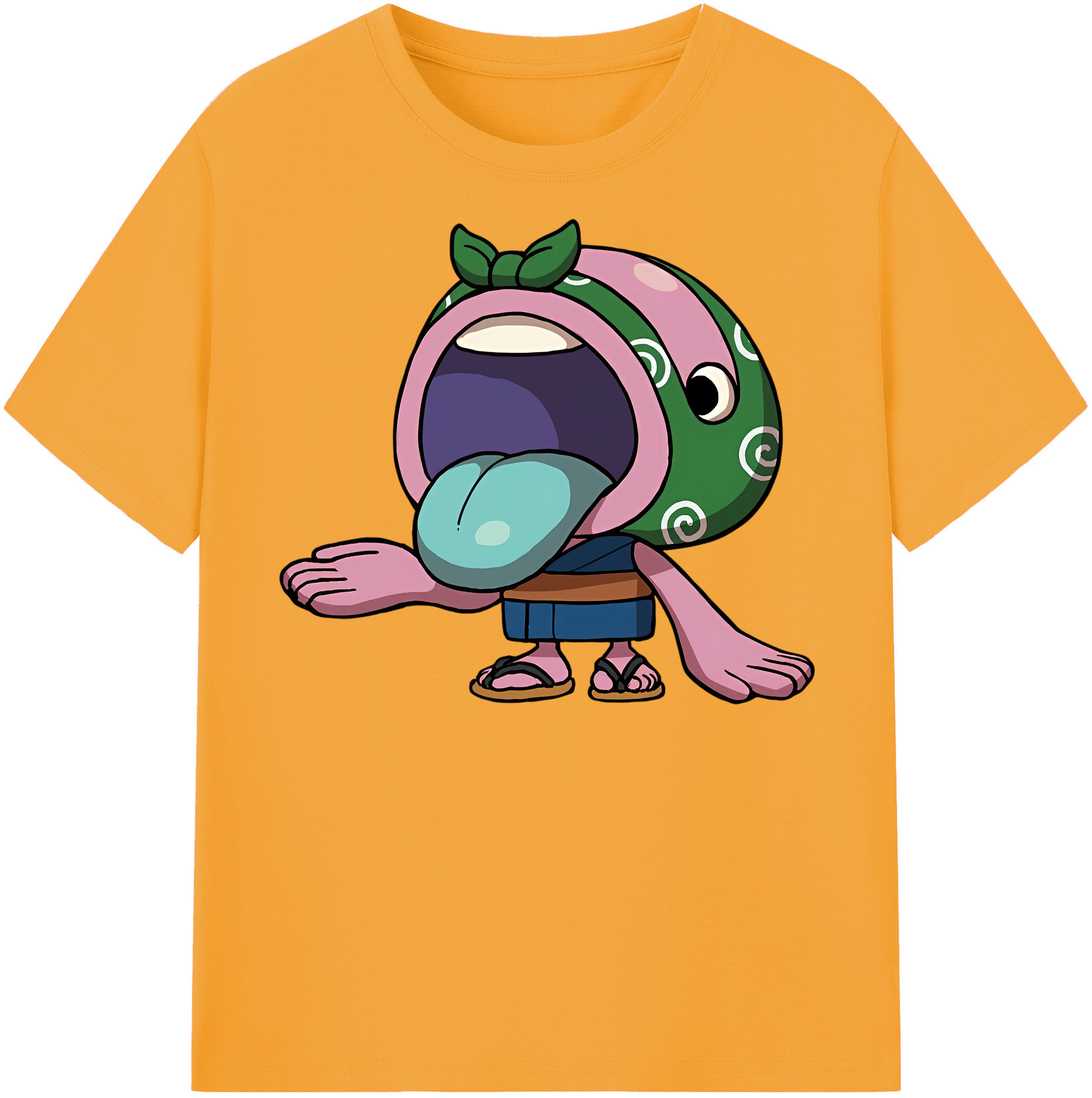 （画像用） 妖怪ウォッチ Yo-kai Watch レディースカジュアルプリントTシャツ（綿100％）