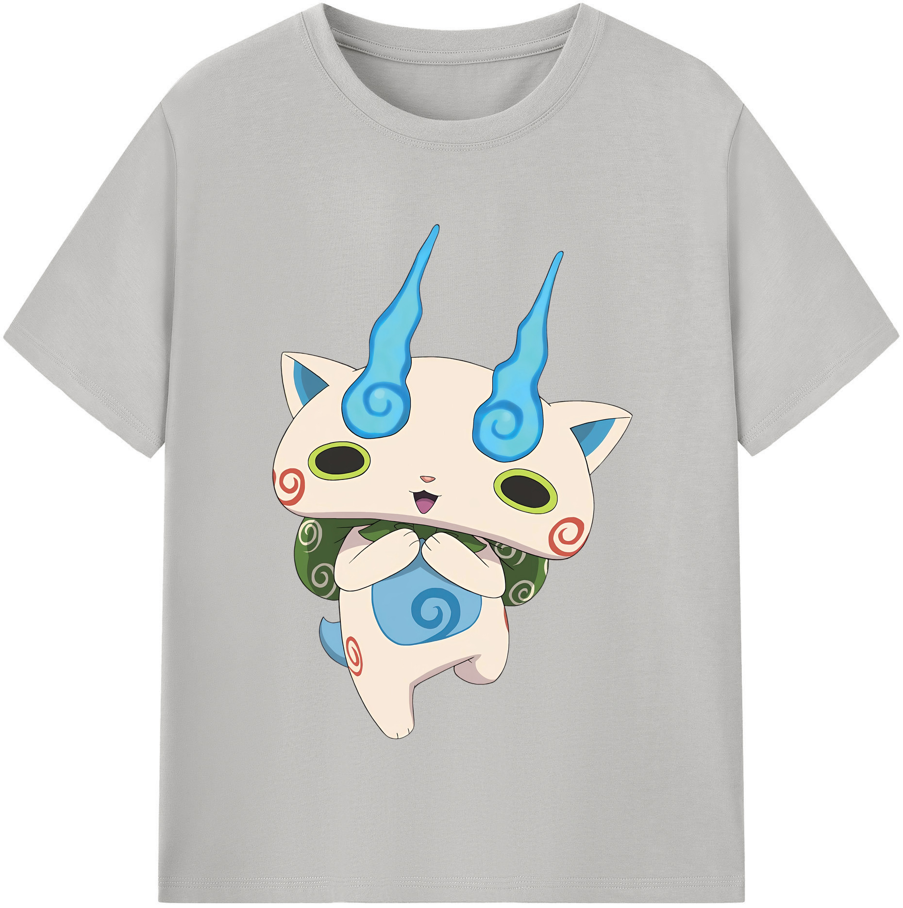 （画像用） 妖怪ウォッチ Yo-kai Watch レディースカジュアルプリントTシャツ（綿100％）