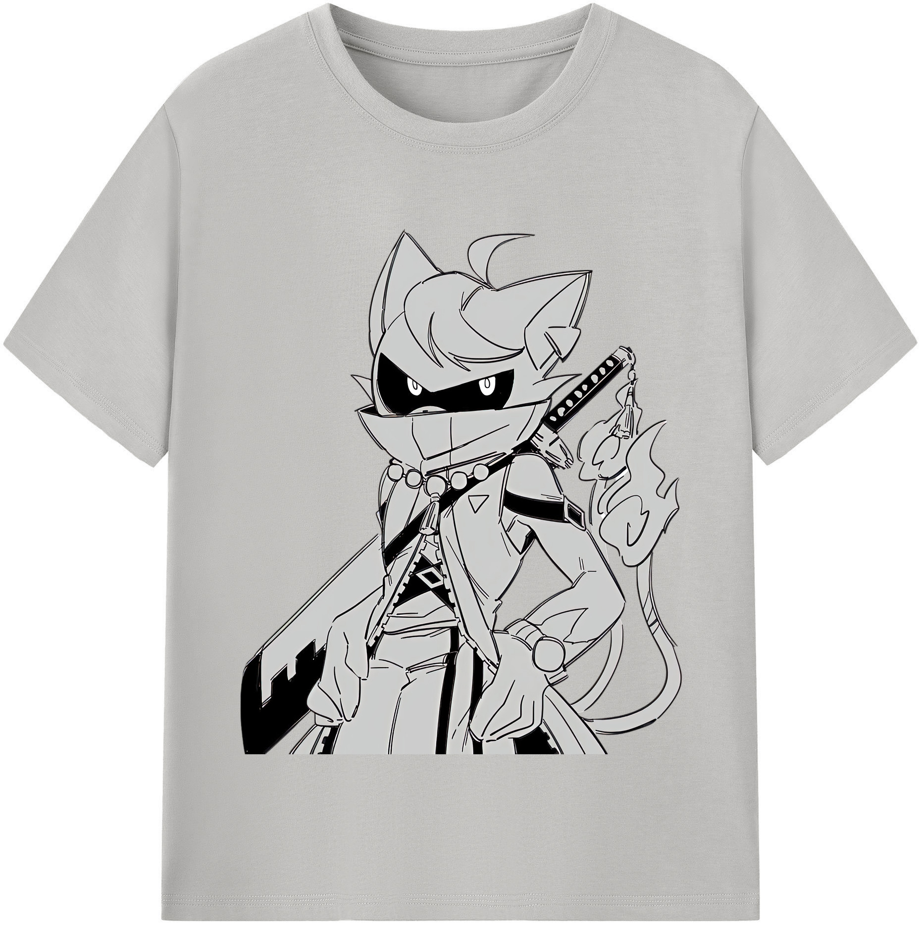 （画像用） 妖怪ウォッチ Yo-kai Watch レディースカジュアルプリントTシャツ（綿100％）