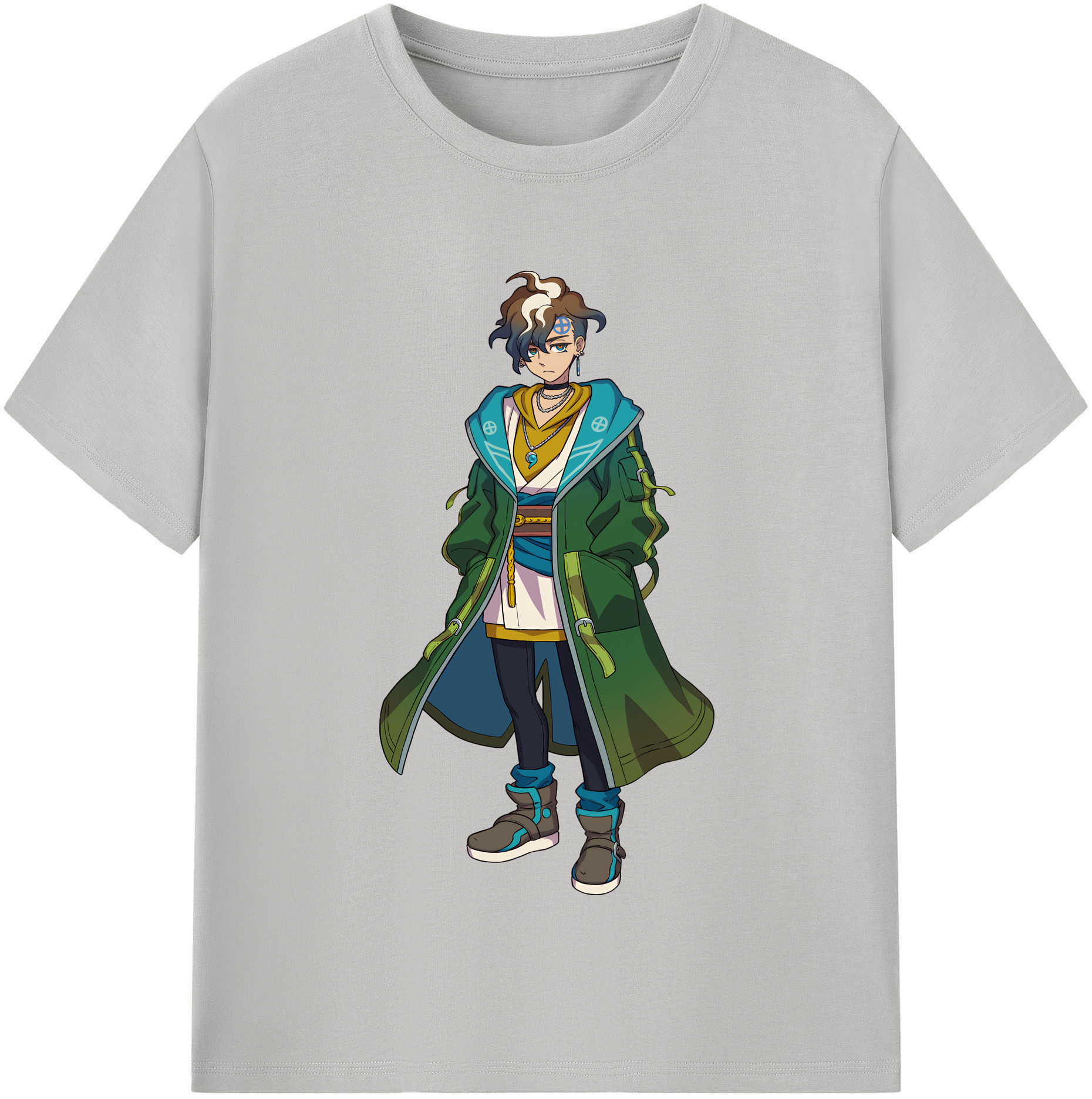 （画像用） 妖怪ウォッチ Yo-kai Watch レディースカジュアルプリントTシャツ（綿100％）