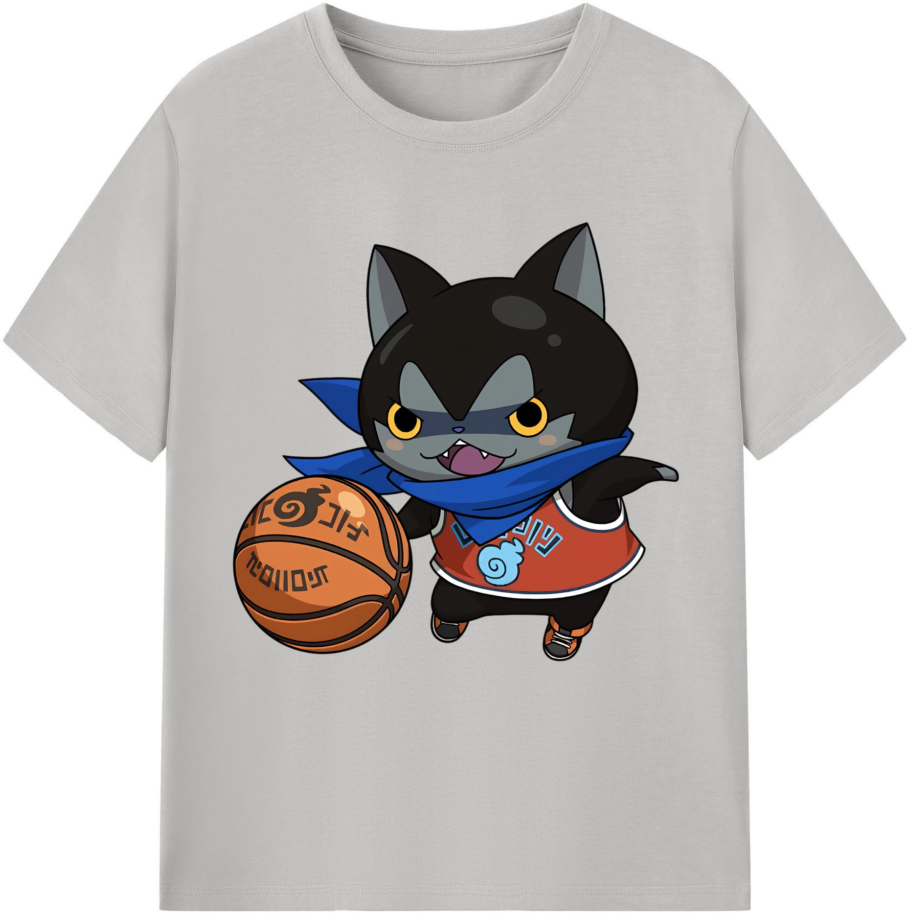 （画像用） 妖怪ウォッチ Yo-kai Watch レディースカジュアルプリントTシャツ（綿100％）