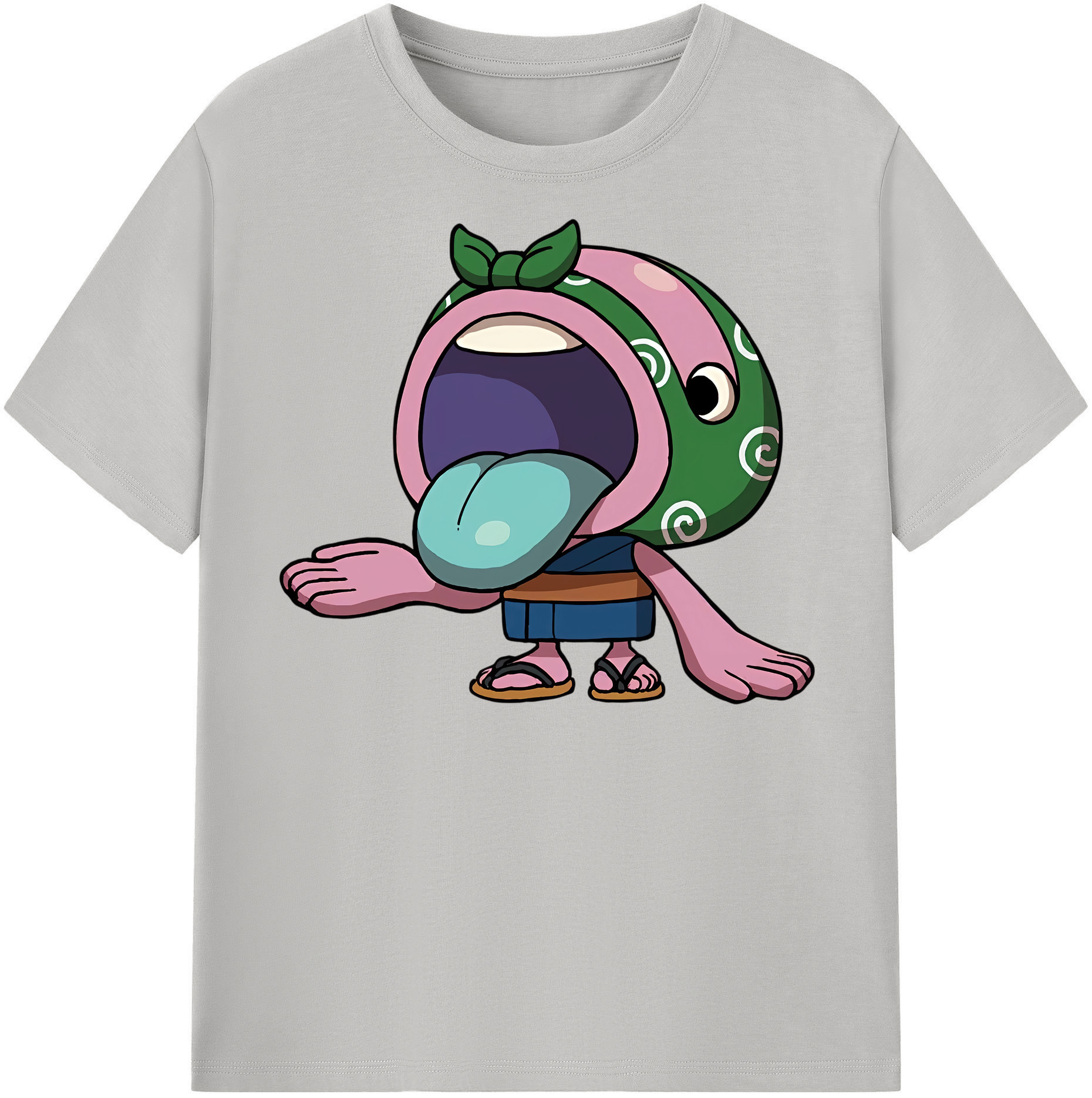 （画像用） 妖怪ウォッチ Yo-kai Watch レディースカジュアルプリントTシャツ（綿100％）