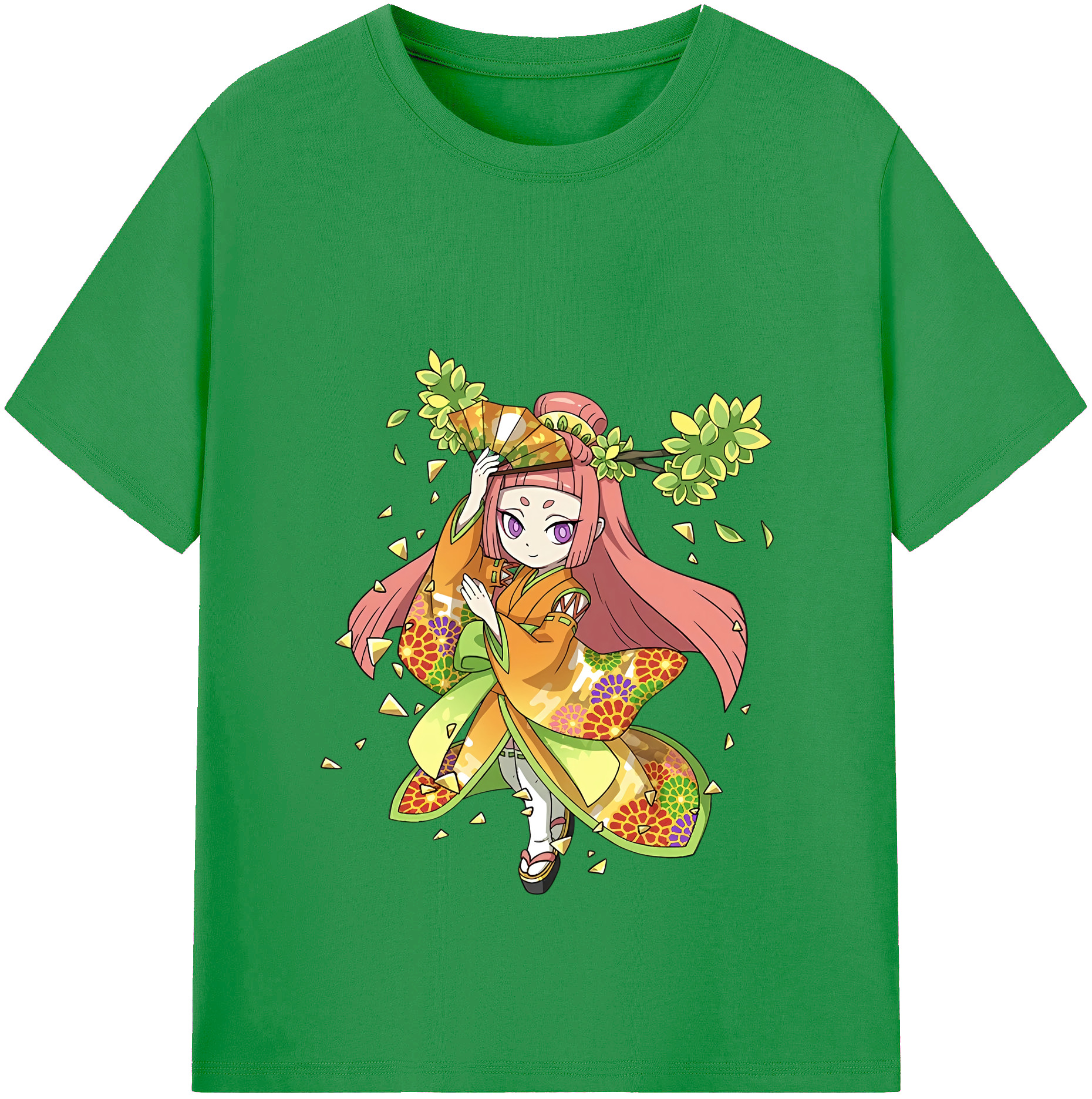 （画像用） 妖怪ウォッチ Yo-kai Watch レディースカジュアルプリントTシャツ（綿100％）