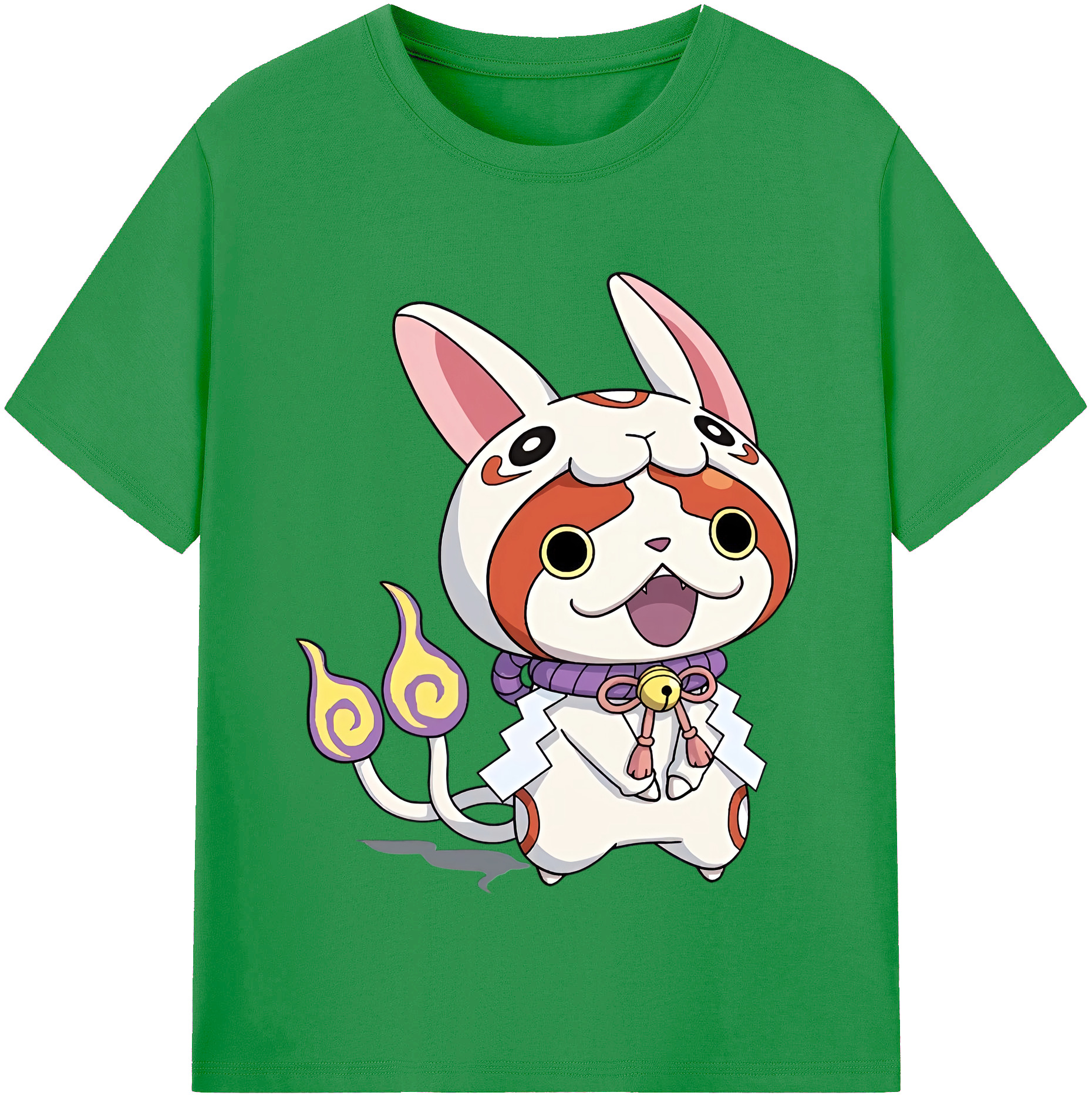 （画像用） 妖怪ウォッチ Yo-kai Watch レディースカジュアルプリントTシャツ（綿100％）