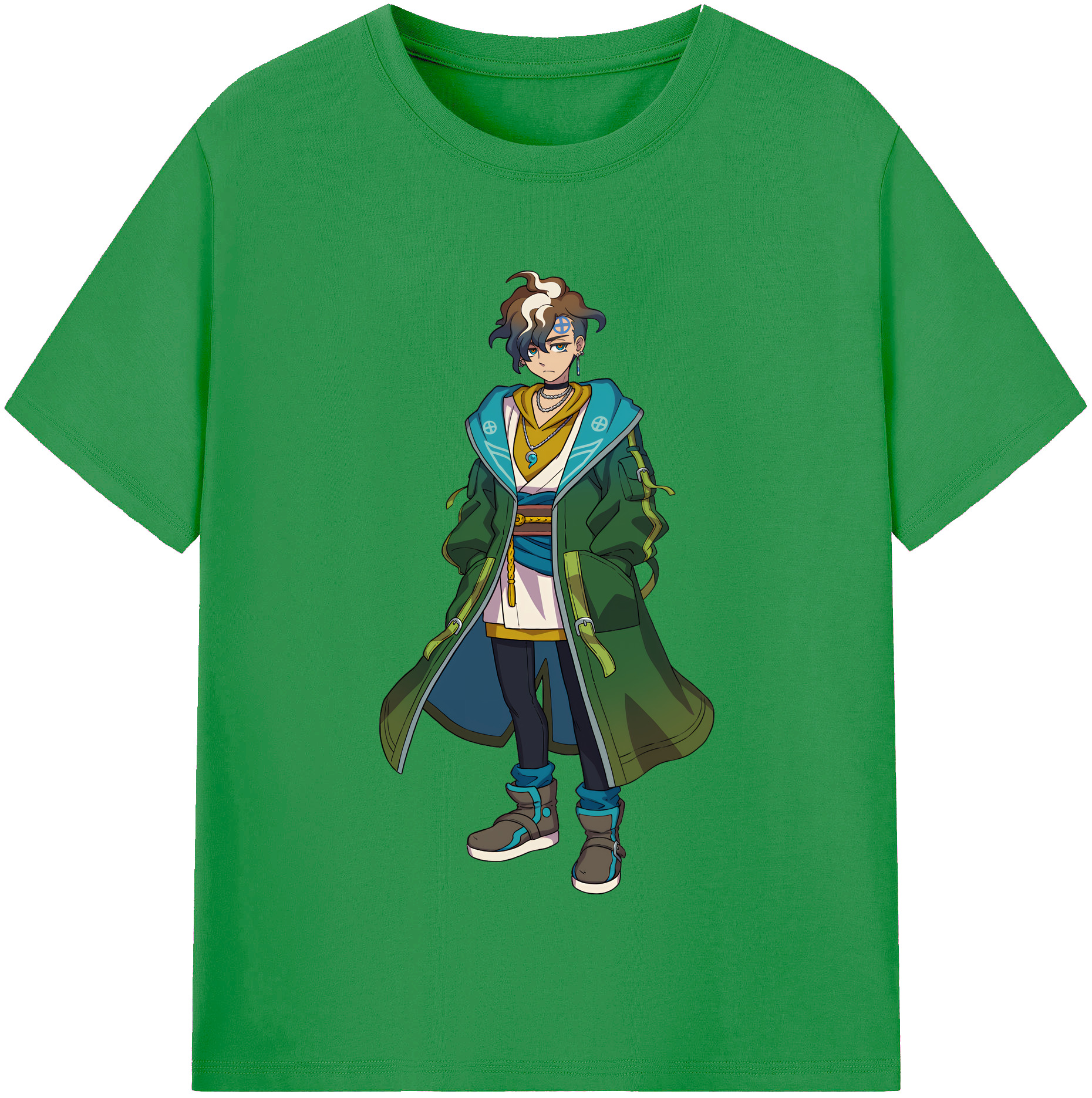 （画像用） 妖怪ウォッチ Yo-kai Watch レディースカジュアルプリントTシャツ（綿100％）