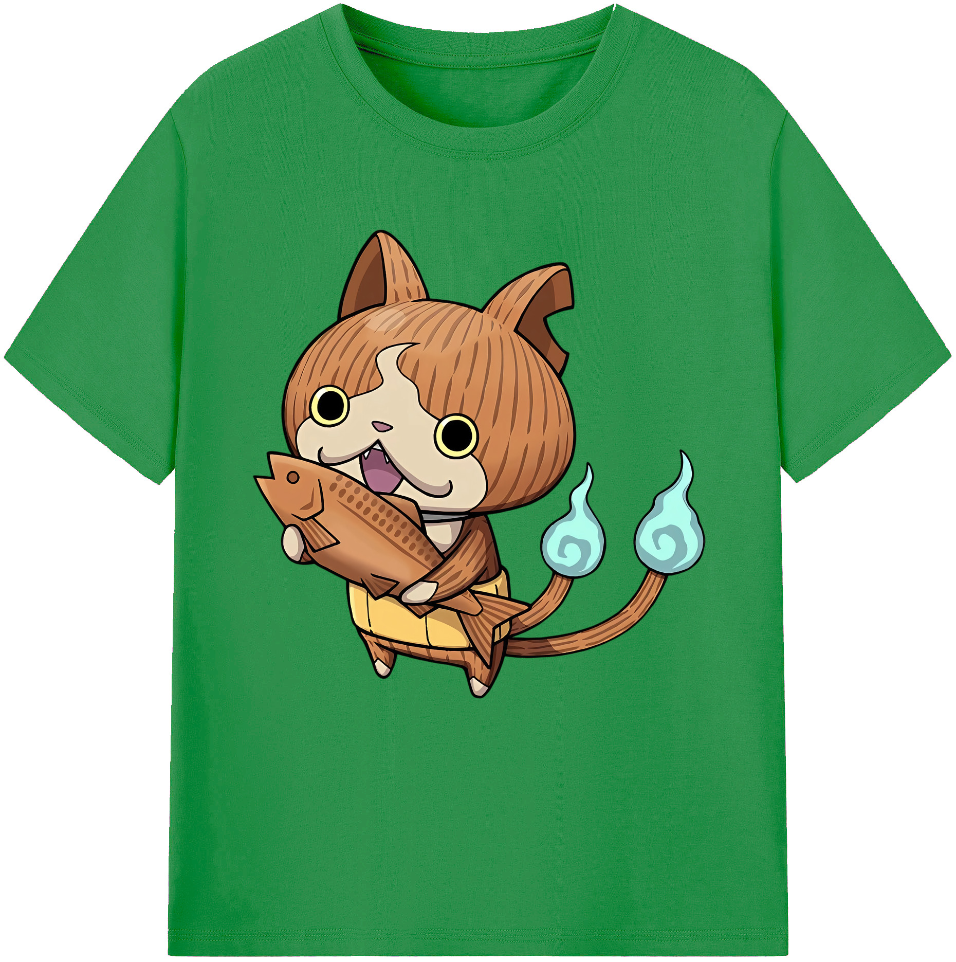 （画像用） 妖怪ウォッチ Yo-kai Watch レディースカジュアルプリントTシャツ（綿100％）