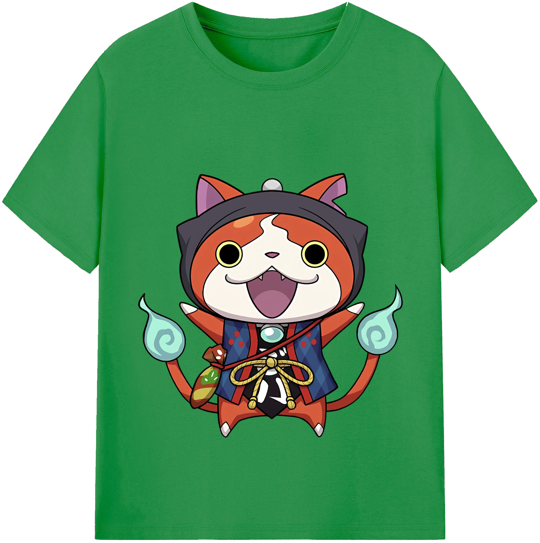（画像用） 妖怪ウォッチ Yo-kai Watch レディースカジュアルプリントTシャツ（綿100％）