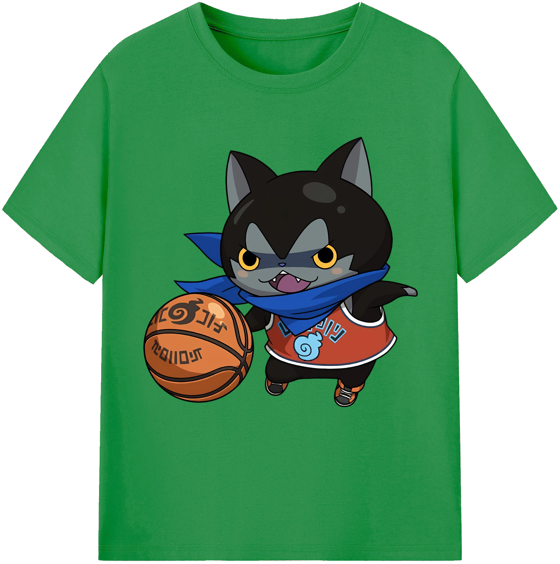 （画像用） 妖怪ウォッチ Yo-kai Watch レディースカジュアルプリントTシャツ（綿100％）