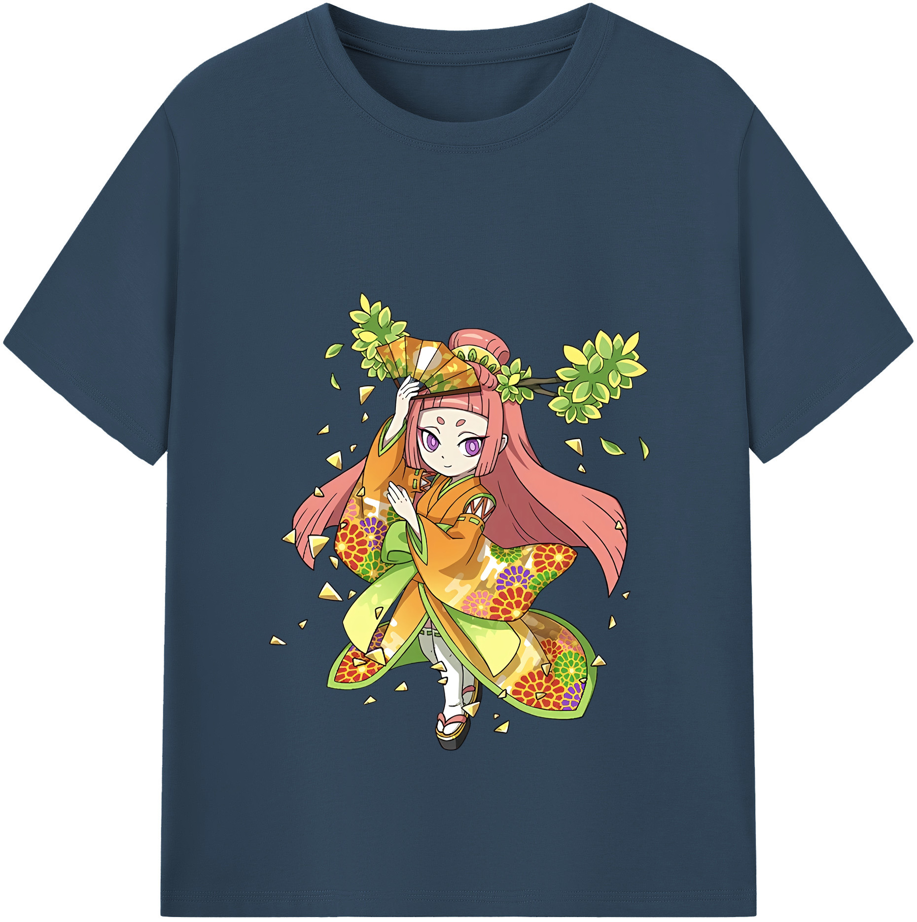 （画像用） 妖怪ウォッチ Yo-kai Watch レディースカジュアルプリントTシャツ（綿100％）
