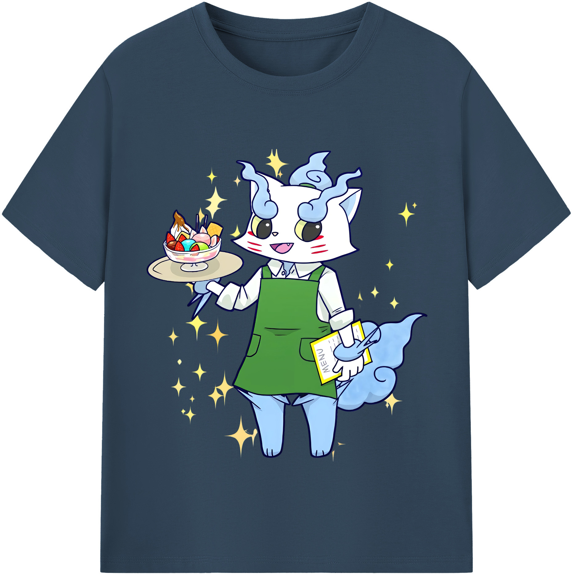 （画像用） 妖怪ウォッチ Yo-kai Watch レディースカジュアルプリントTシャツ（綿100％）
