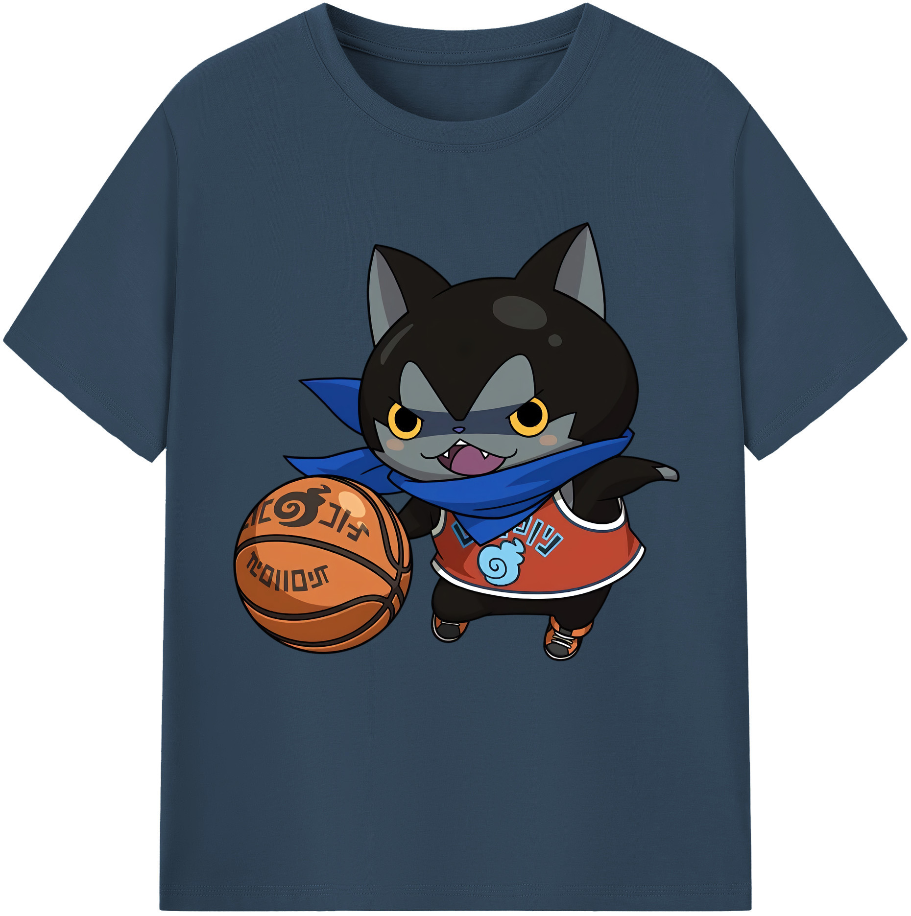 （画像用） 妖怪ウォッチ Yo-kai Watch レディースカジュアルプリントTシャツ（綿100％）