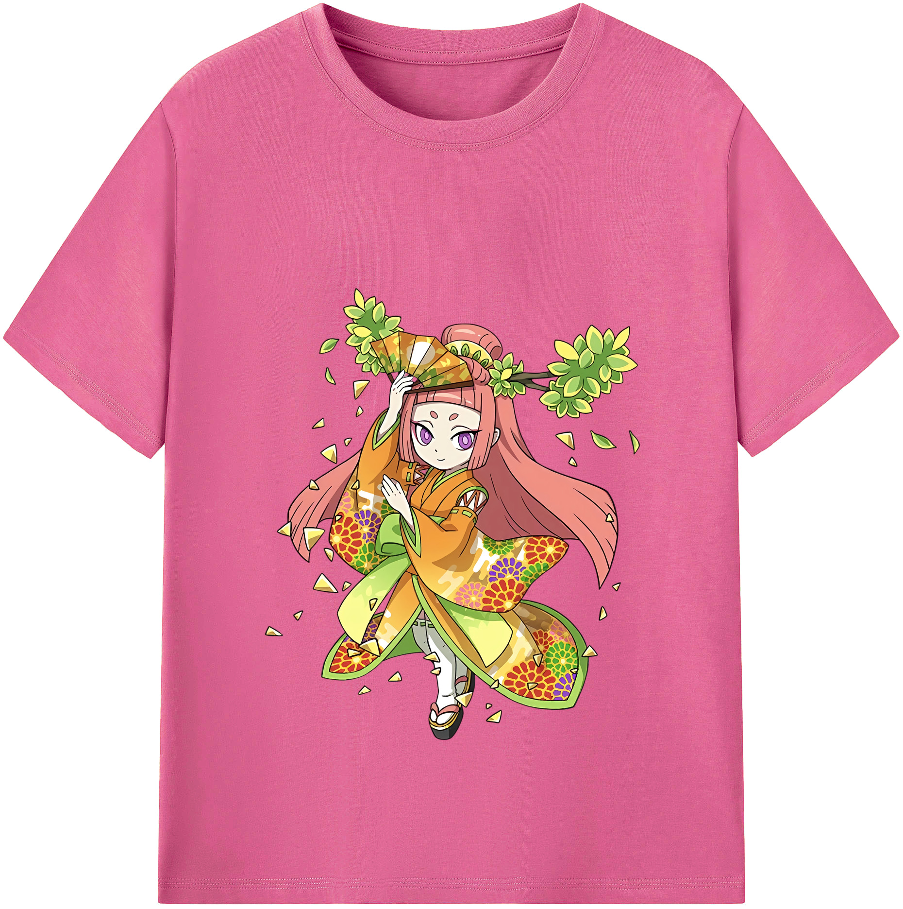 （画像用） 妖怪ウォッチ Yo-kai Watch レディースカジュアルプリントTシャツ（綿100％）