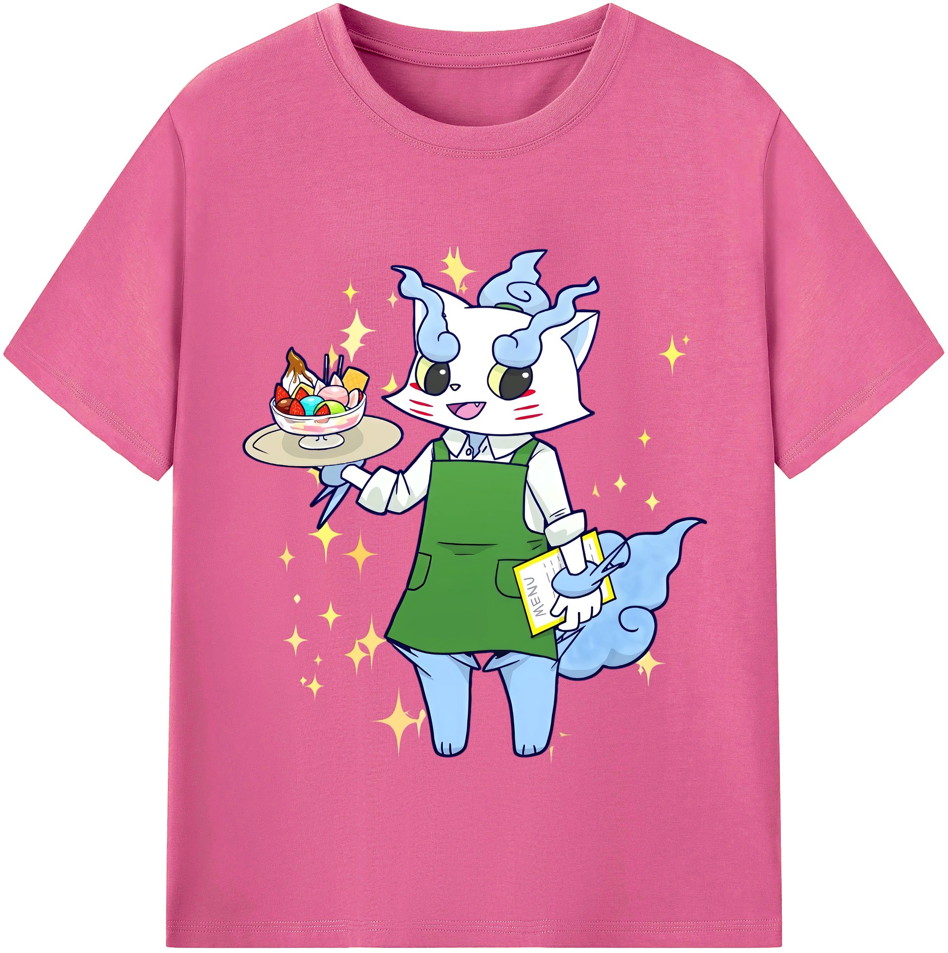 （画像用） 妖怪ウォッチ Yo-kai Watch レディースカジュアルプリントTシャツ（綿100％）