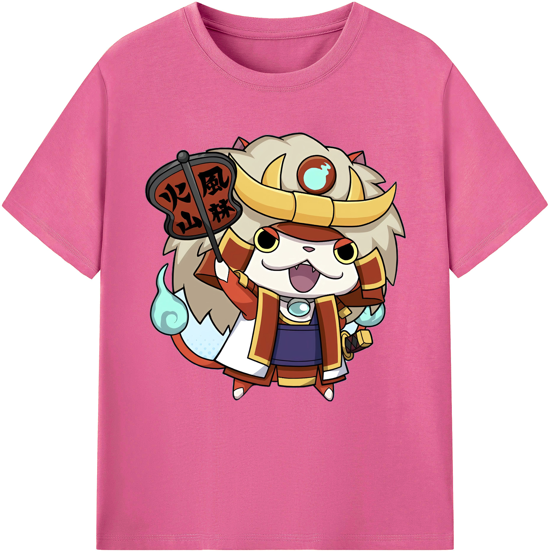 （画像用） 妖怪ウォッチ Yo-kai Watch レディースカジュアルプリントTシャツ（綿100％）