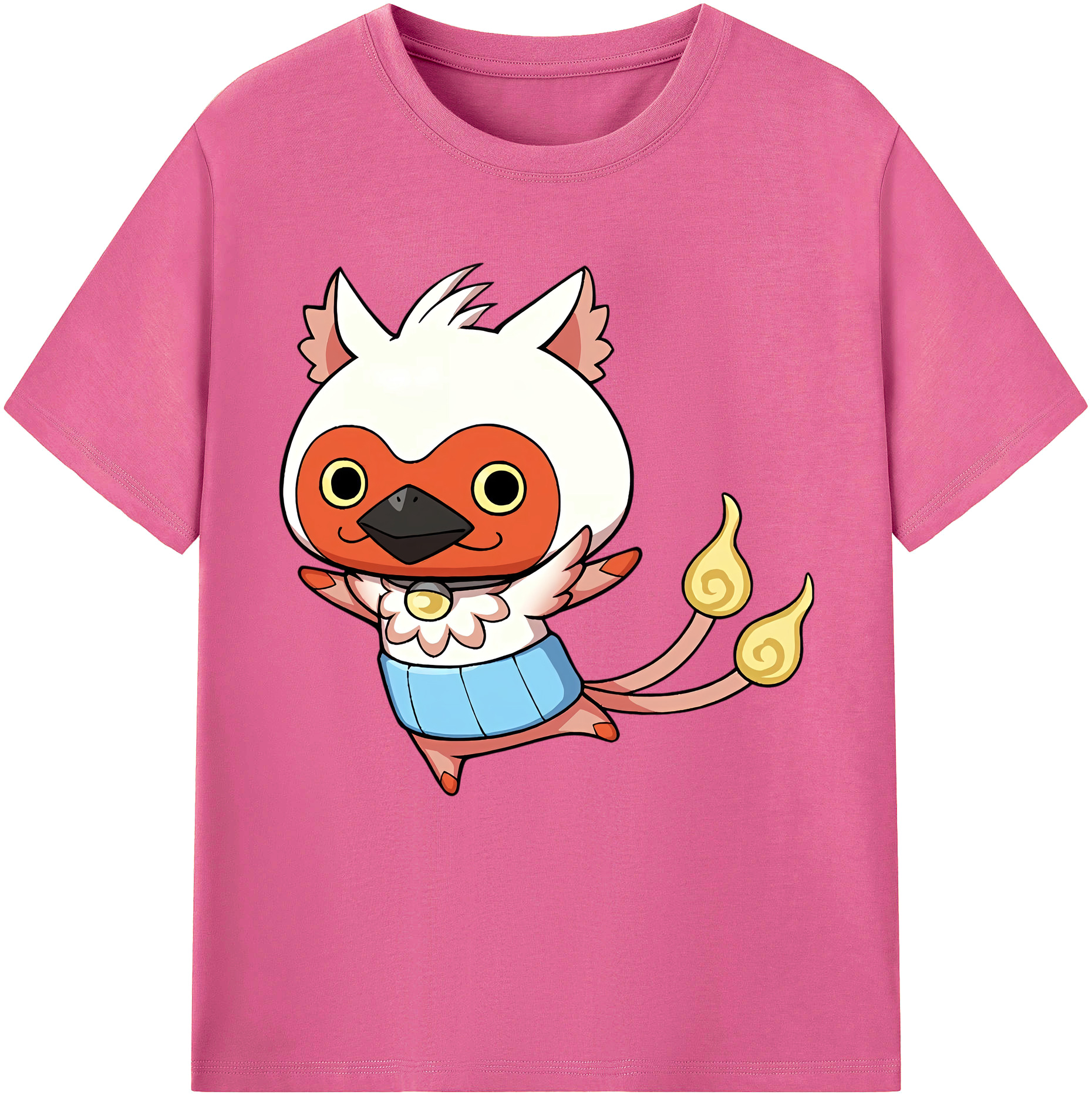 （画像用） 妖怪ウォッチ Yo-kai Watch レディースカジュアルプリントTシャツ（綿100％）