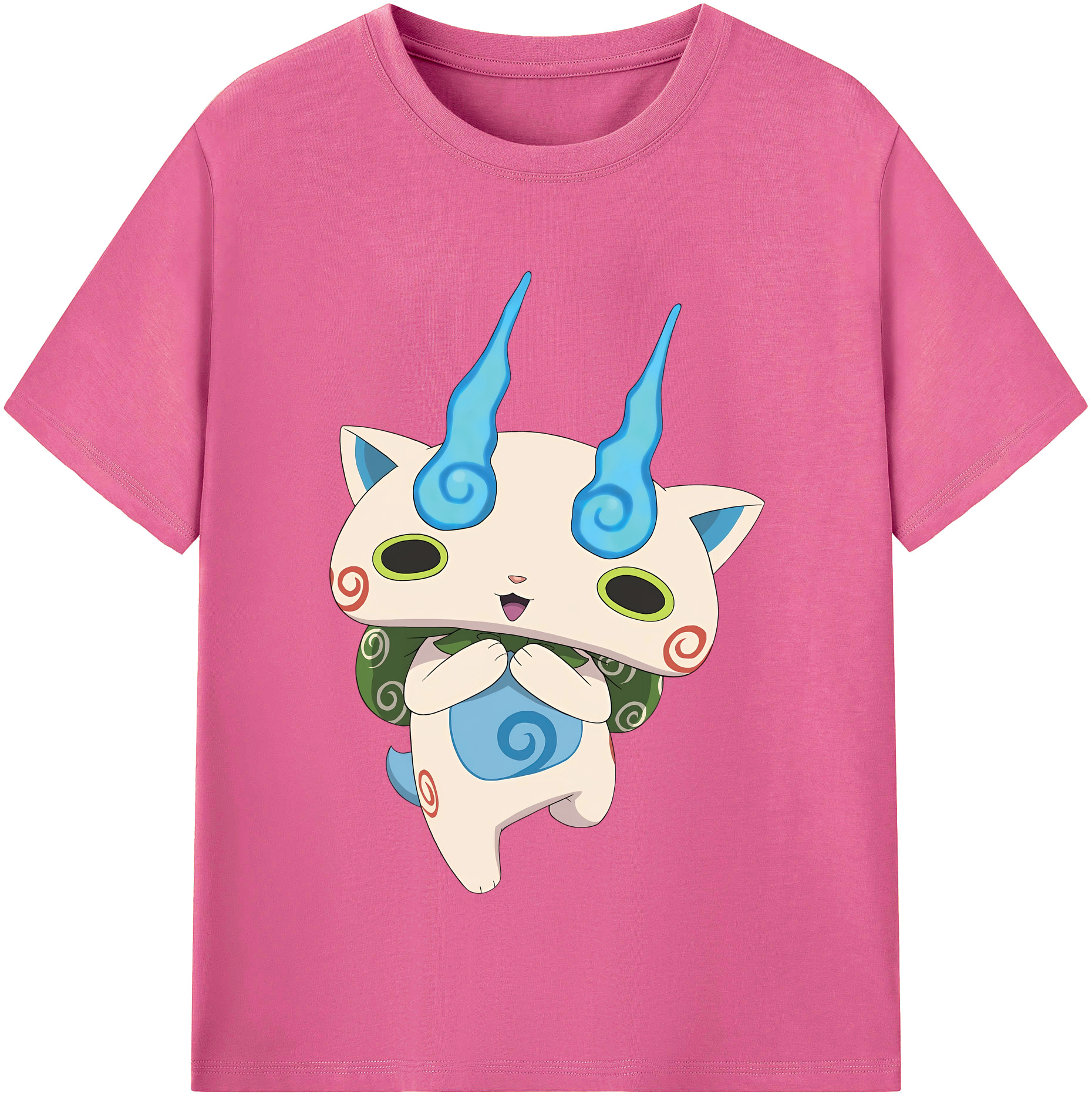 （画像用） 妖怪ウォッチ Yo-kai Watch レディースカジュアルプリントTシャツ（綿100％）