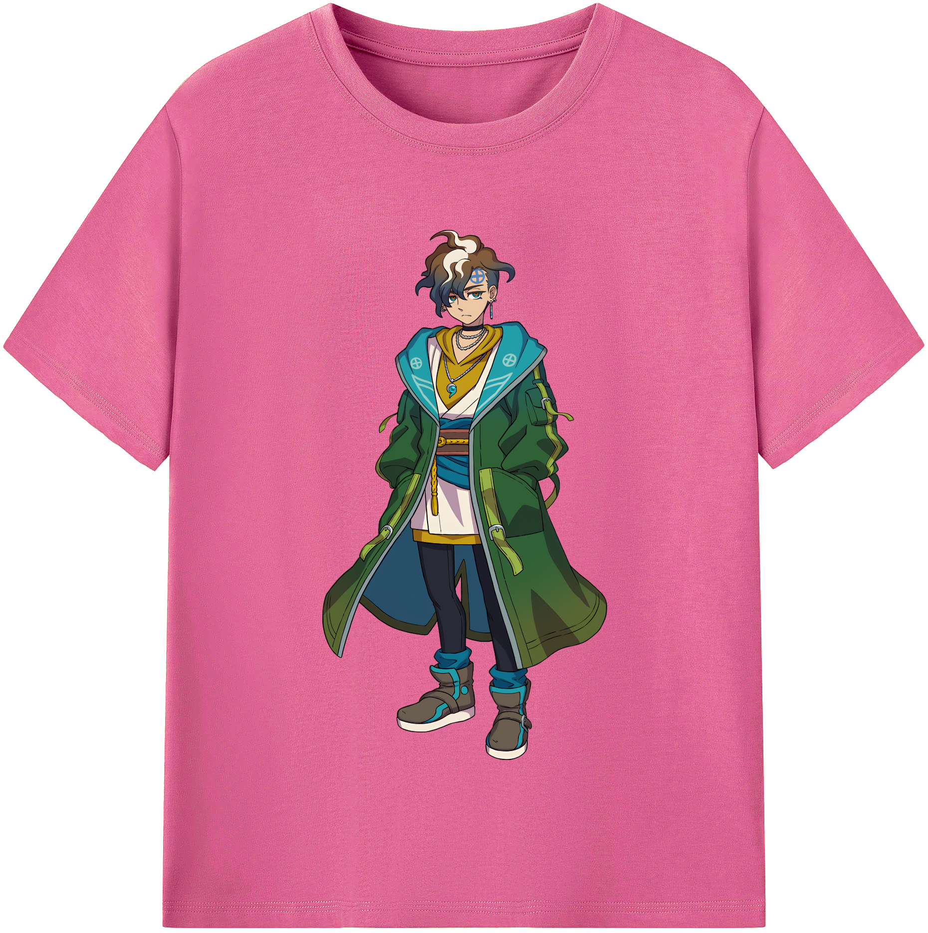 （画像用） 妖怪ウォッチ Yo-kai Watch レディースカジュアルプリントTシャツ（綿100％）