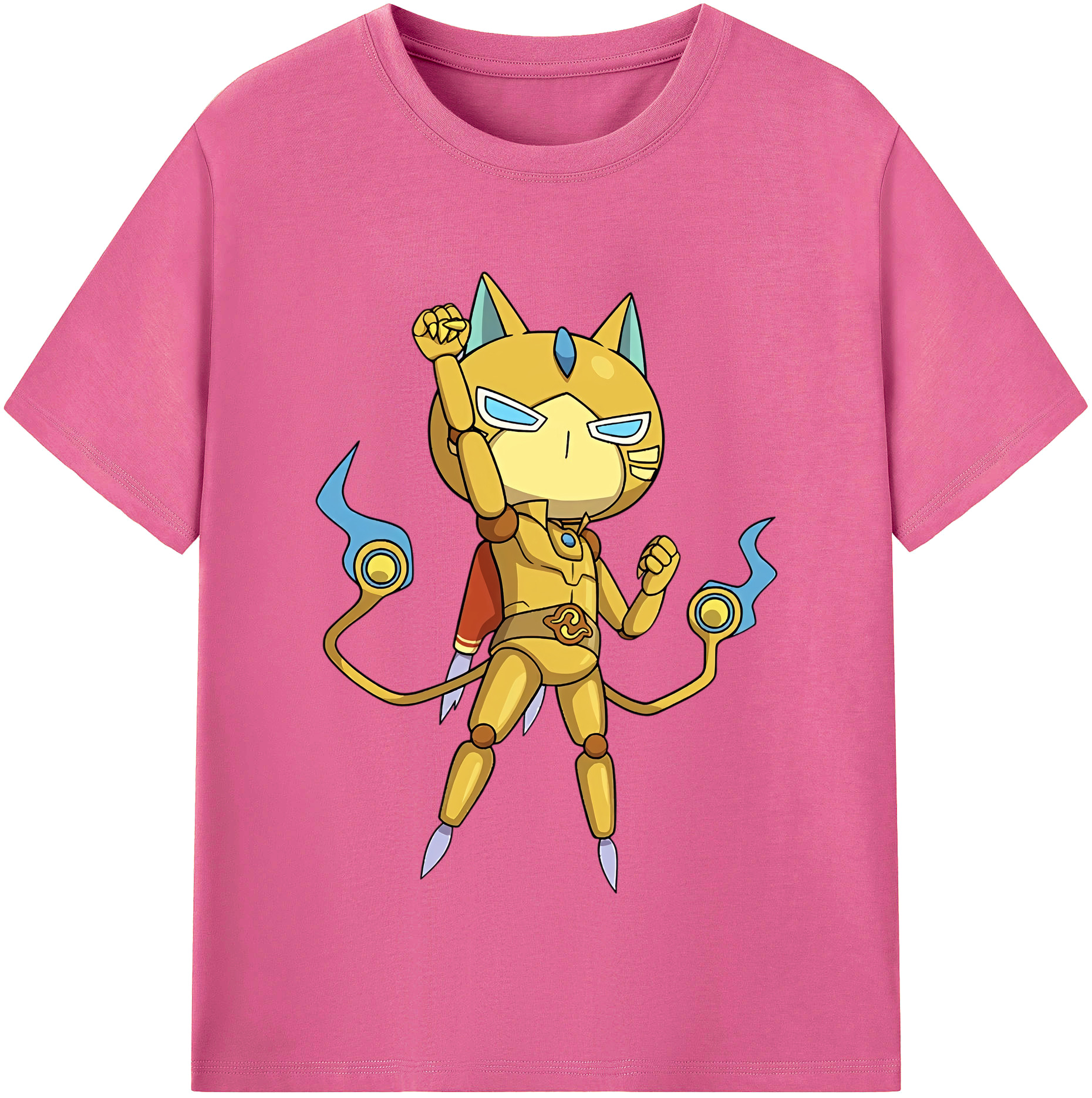 （画像用） 妖怪ウォッチ Yo-kai Watch レディースカジュアルプリントTシャツ（綿100％）