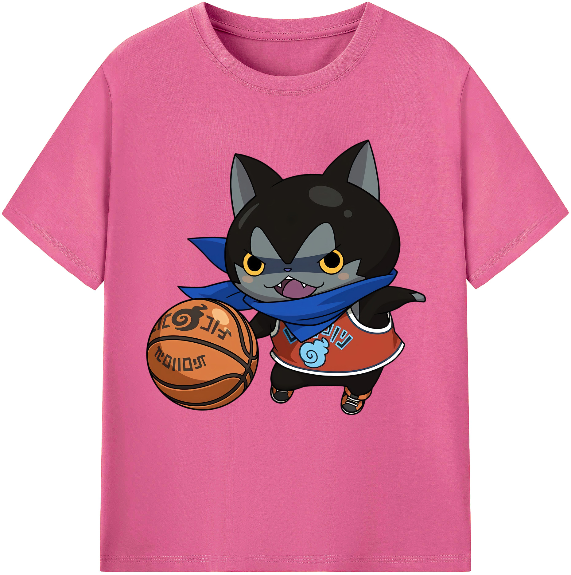（画像用） 妖怪ウォッチ Yo-kai Watch レディースカジュアルプリントTシャツ（綿100％）