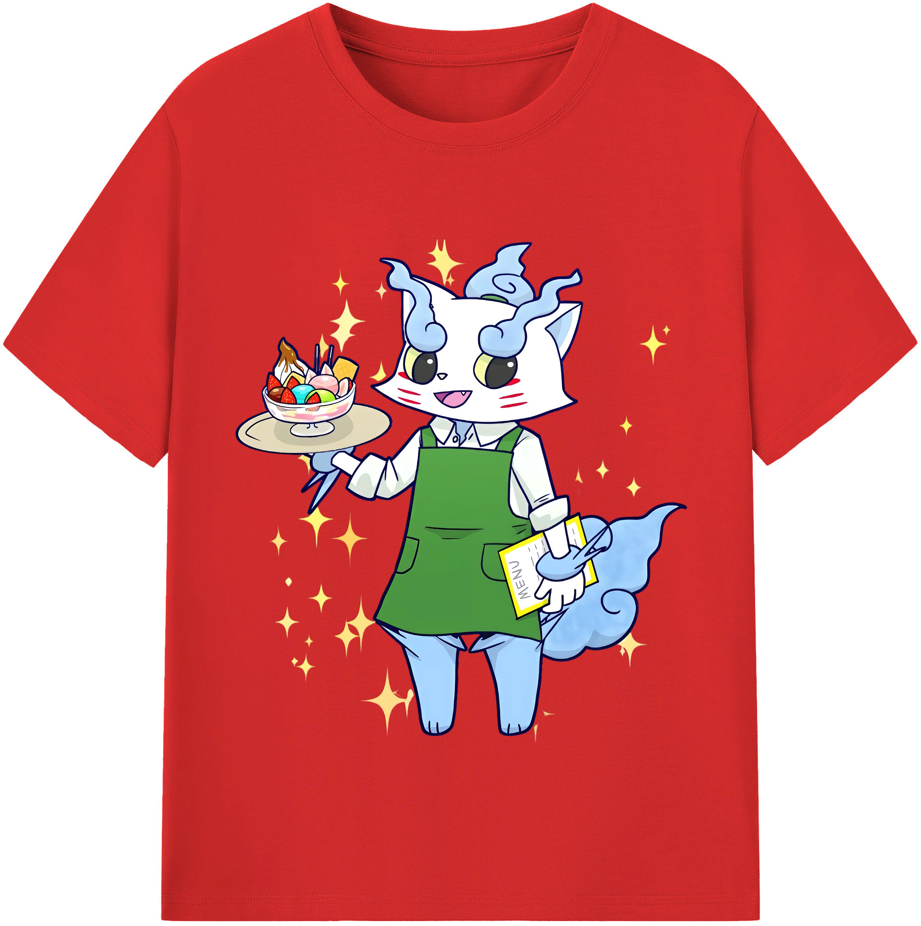 （画像用） 妖怪ウォッチ Yo-kai Watch レディースカジュアルプリントTシャツ（綿100％）