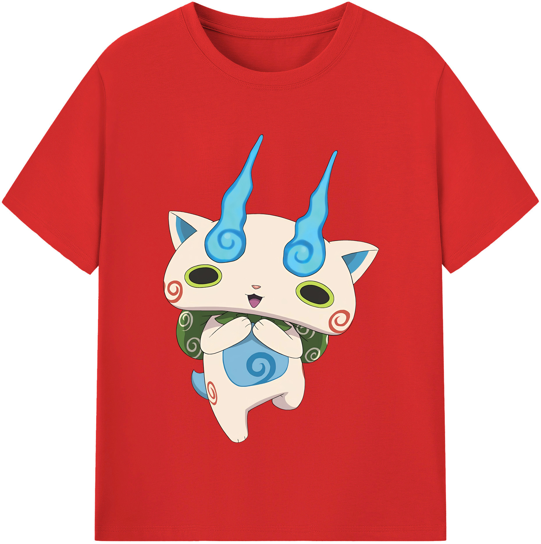 （画像用） 妖怪ウォッチ Yo-kai Watch レディースカジュアルプリントTシャツ（綿100％）