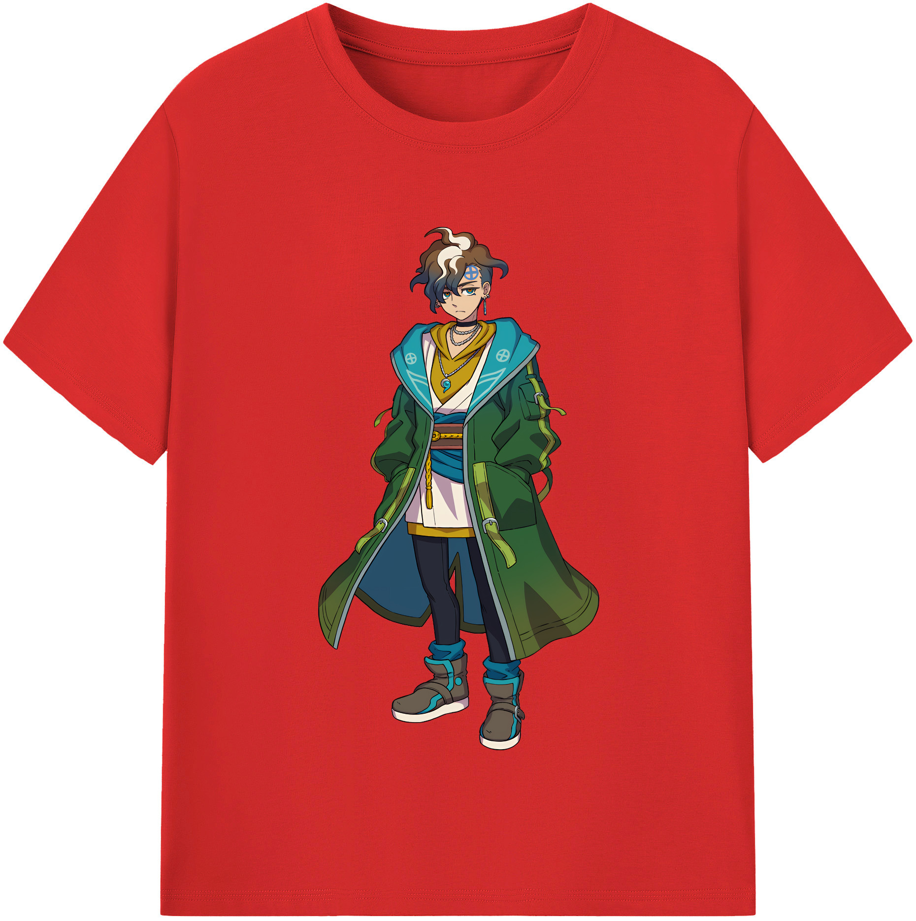 （画像用） 妖怪ウォッチ Yo-kai Watch レディースカジュアルプリントTシャツ（綿100％）