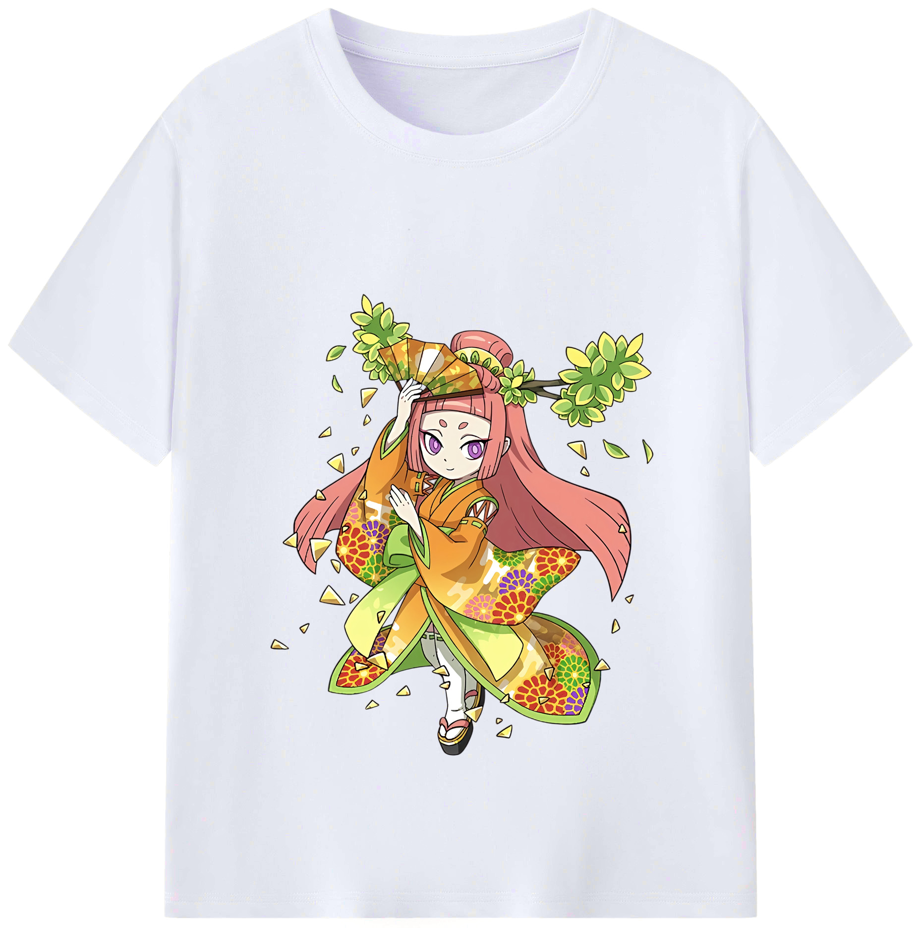 （画像用） 妖怪ウォッチ Yo-kai Watch レディースカジュアルプリントTシャツ（綿100％）