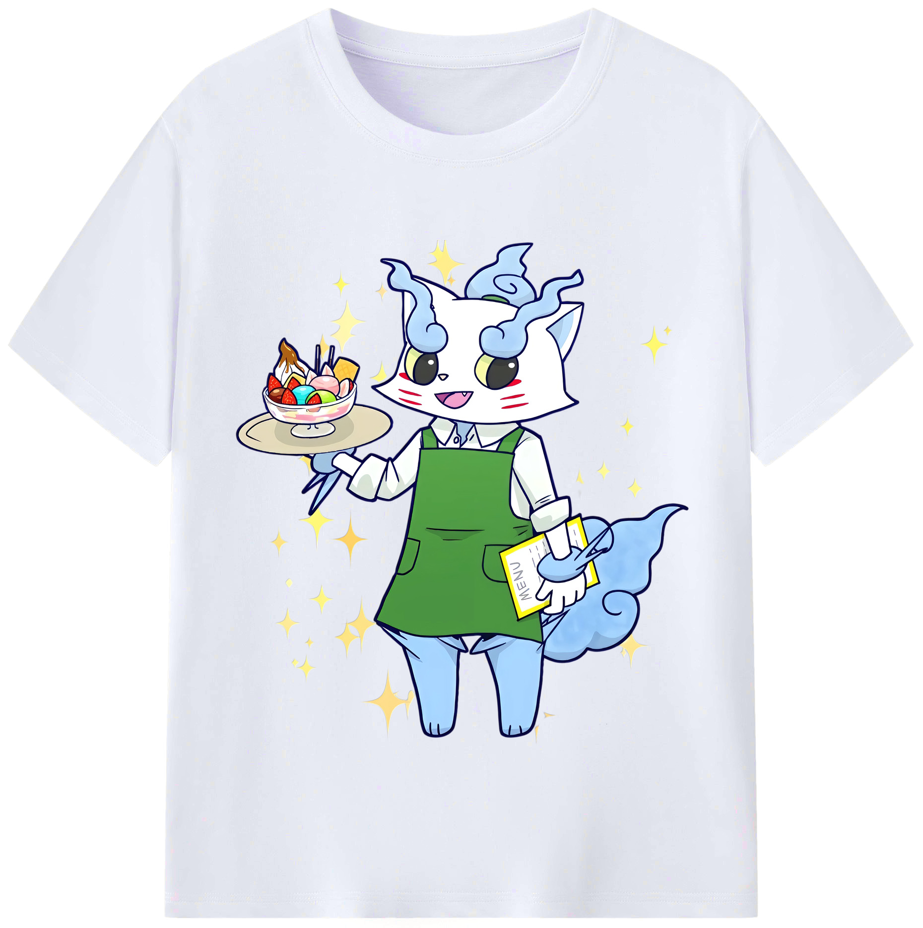 （画像用） 妖怪ウォッチ Yo-kai Watch レディースカジュアルプリントTシャツ（綿100％）