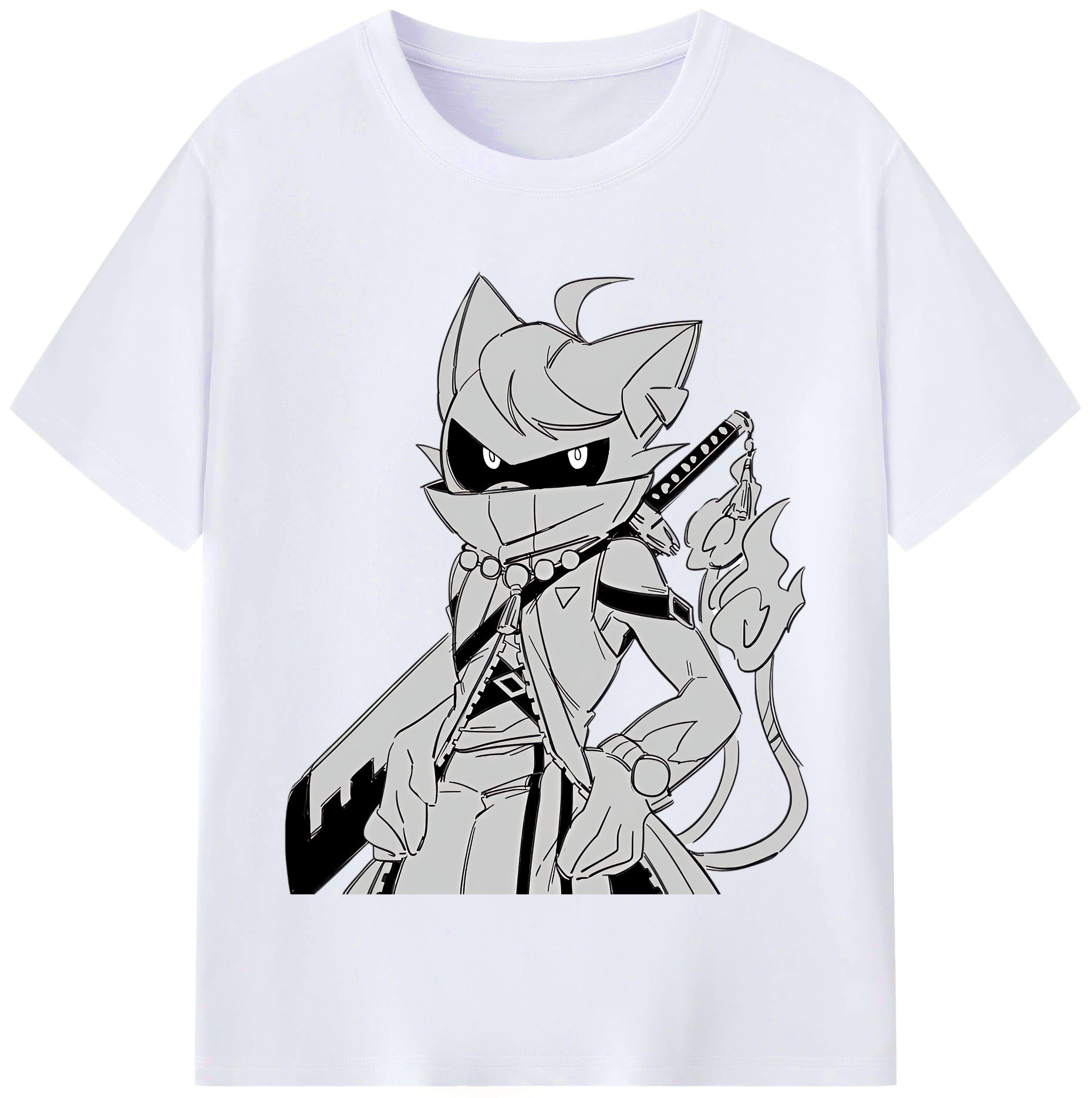 （画像用） 妖怪ウォッチ Yo-kai Watch レディースカジュアルプリントTシャツ（綿100％）