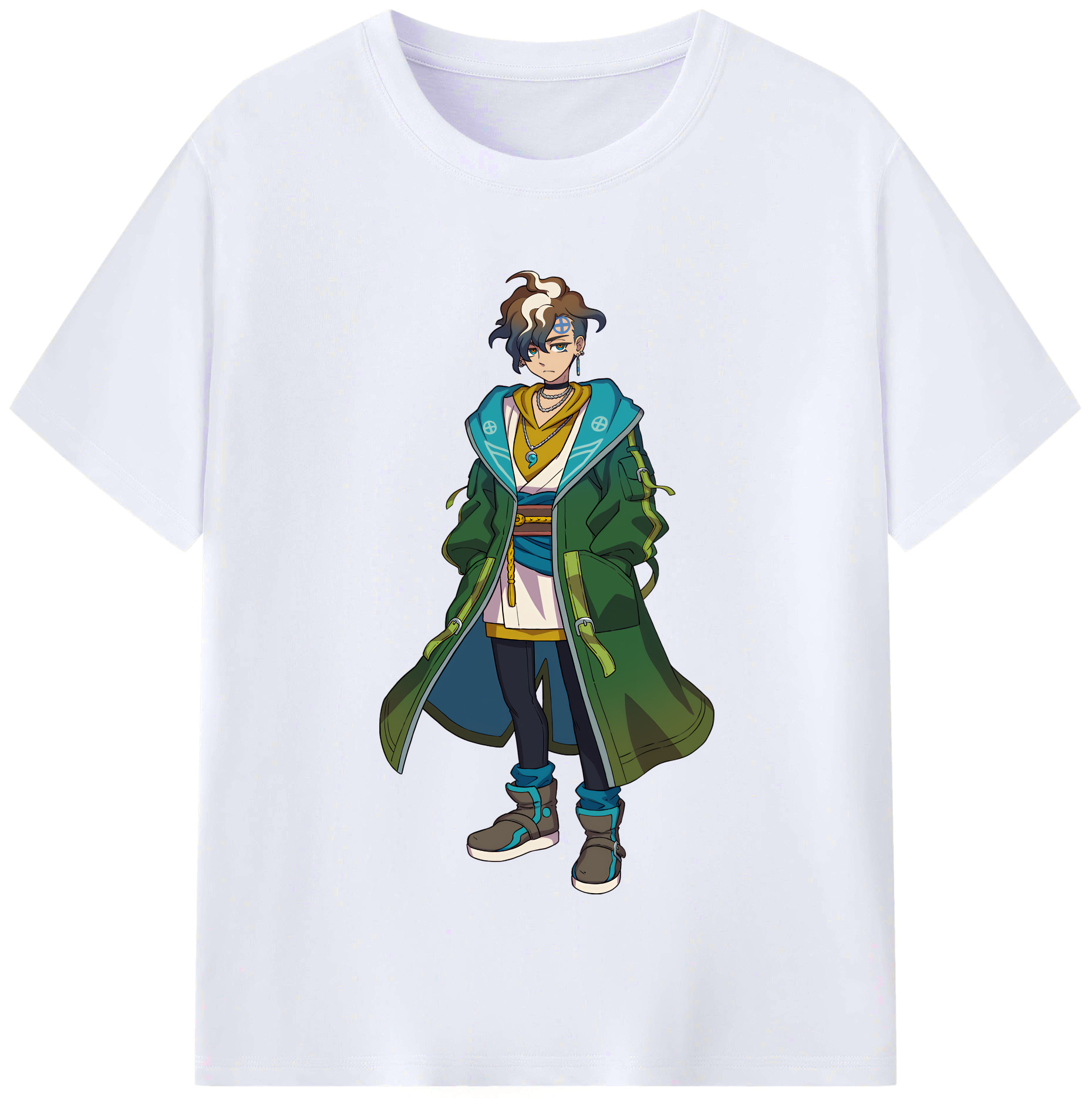 （画像用） 妖怪ウォッチ Yo-kai Watch レディースカジュアルプリントTシャツ（綿100％）