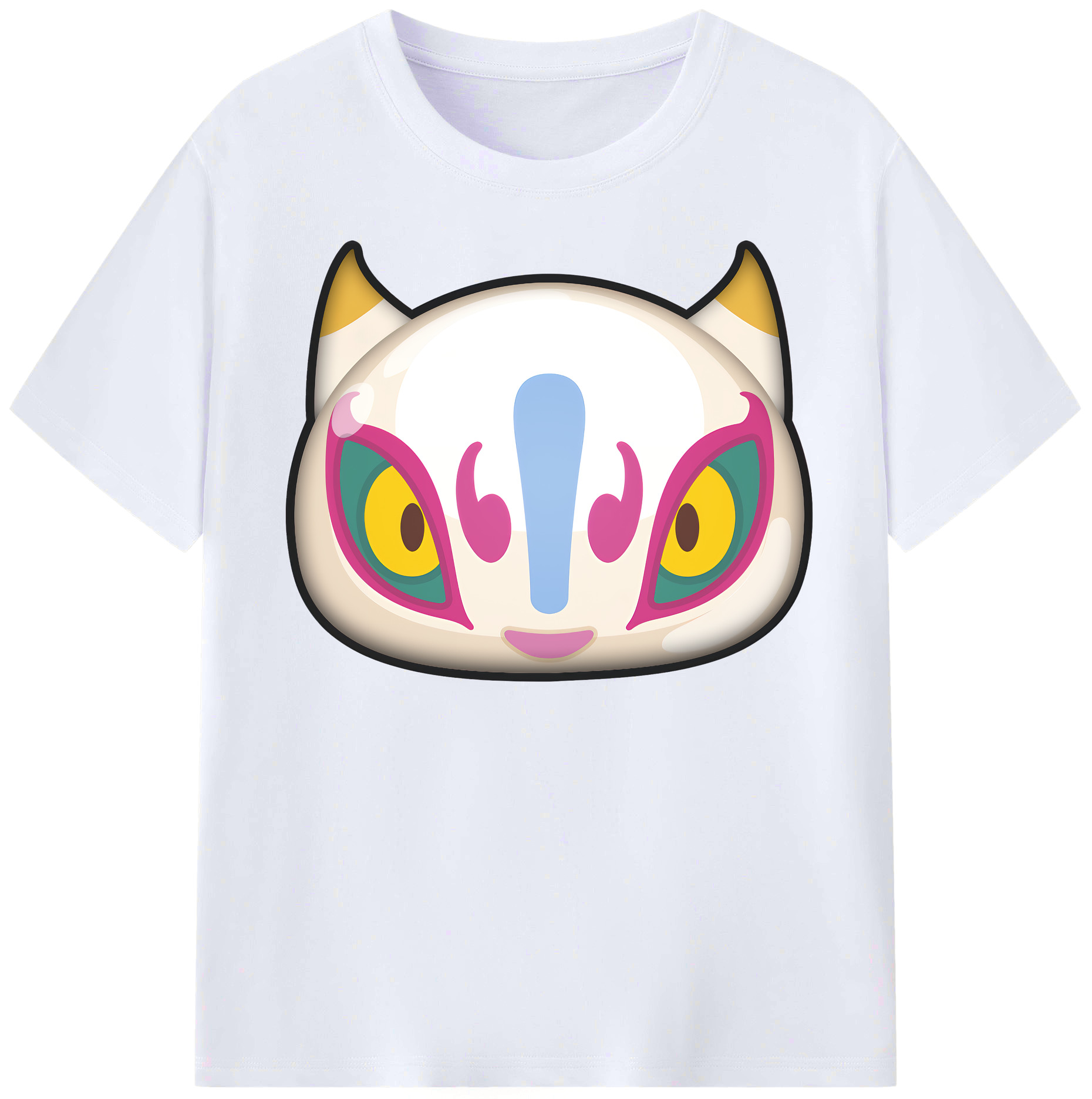 （画像用） 妖怪ウォッチ Yo-kai Watch レディースカジュアルプリントTシャツ（綿100％）