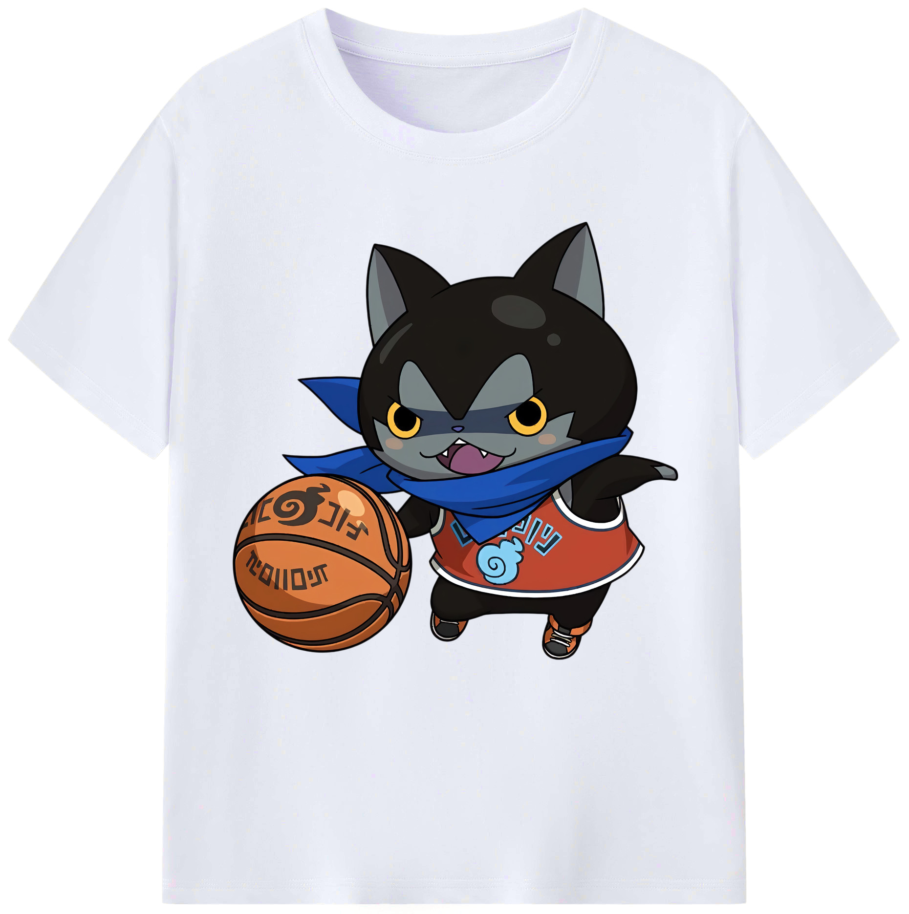 （画像用） 妖怪ウォッチ Yo-kai Watch レディースカジュアルプリントTシャツ（綿100％）