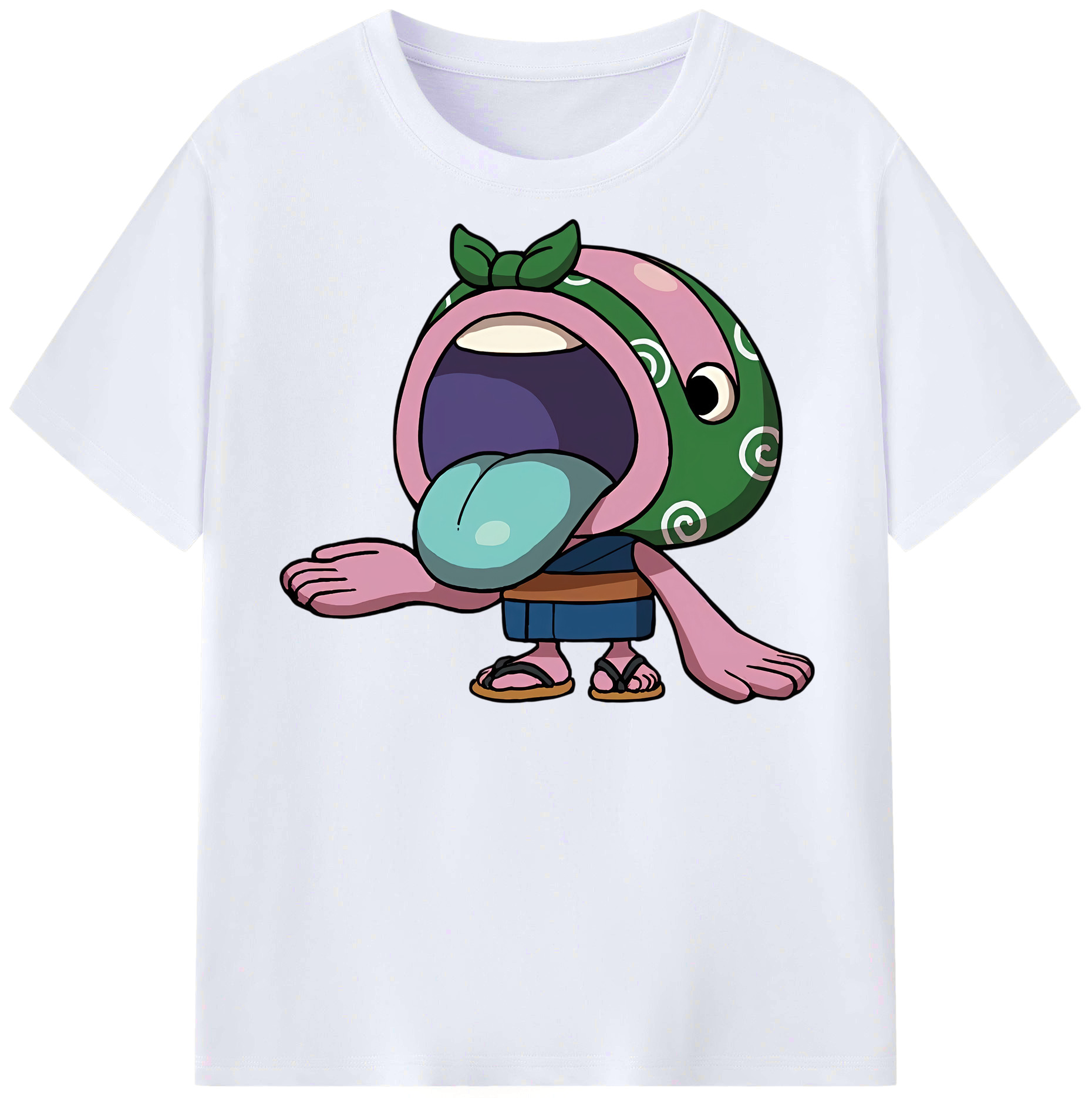 （画像用） 妖怪ウォッチ Yo-kai Watch レディースカジュアルプリントTシャツ（綿100％）