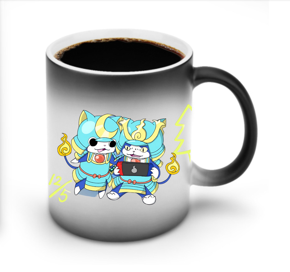 （画像用） 妖怪ウォッチ Yo-kai Watch 温度変色マグカップ