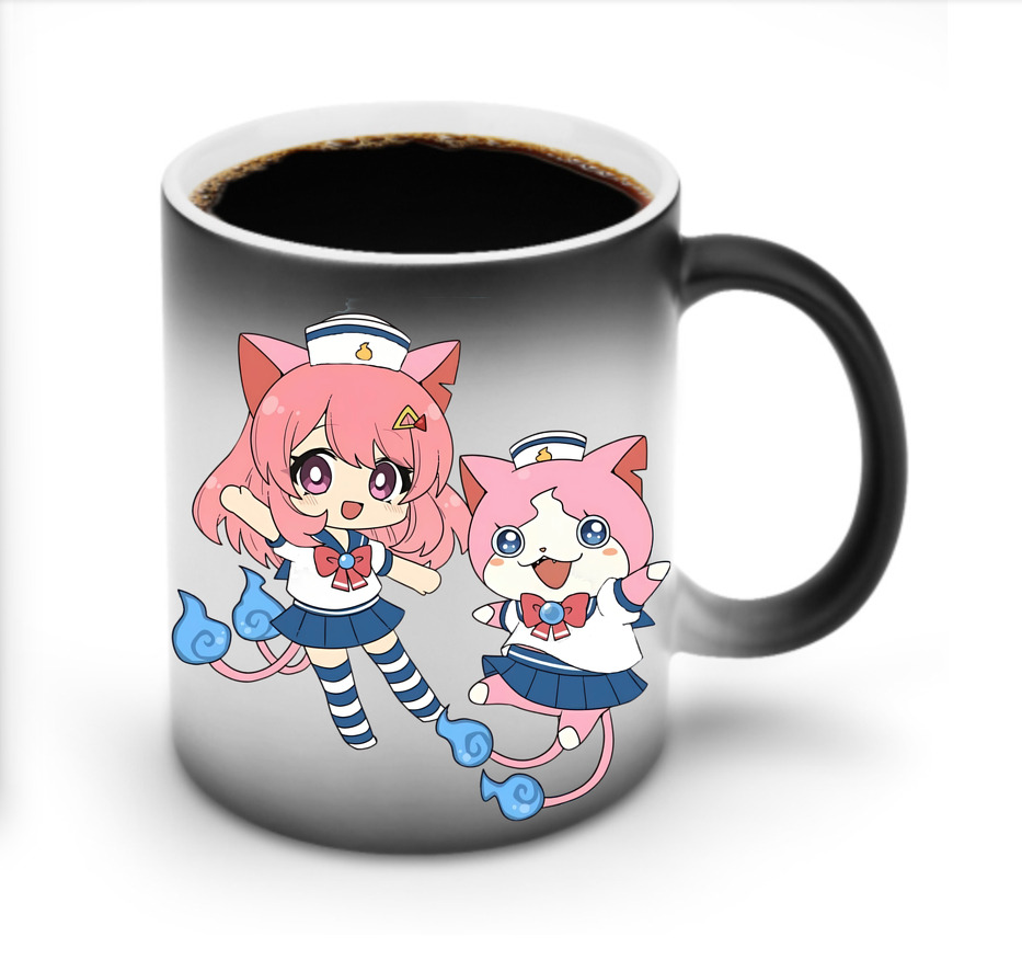 （画像用） 妖怪ウォッチ Yo-kai Watch 温度変色マグカップ