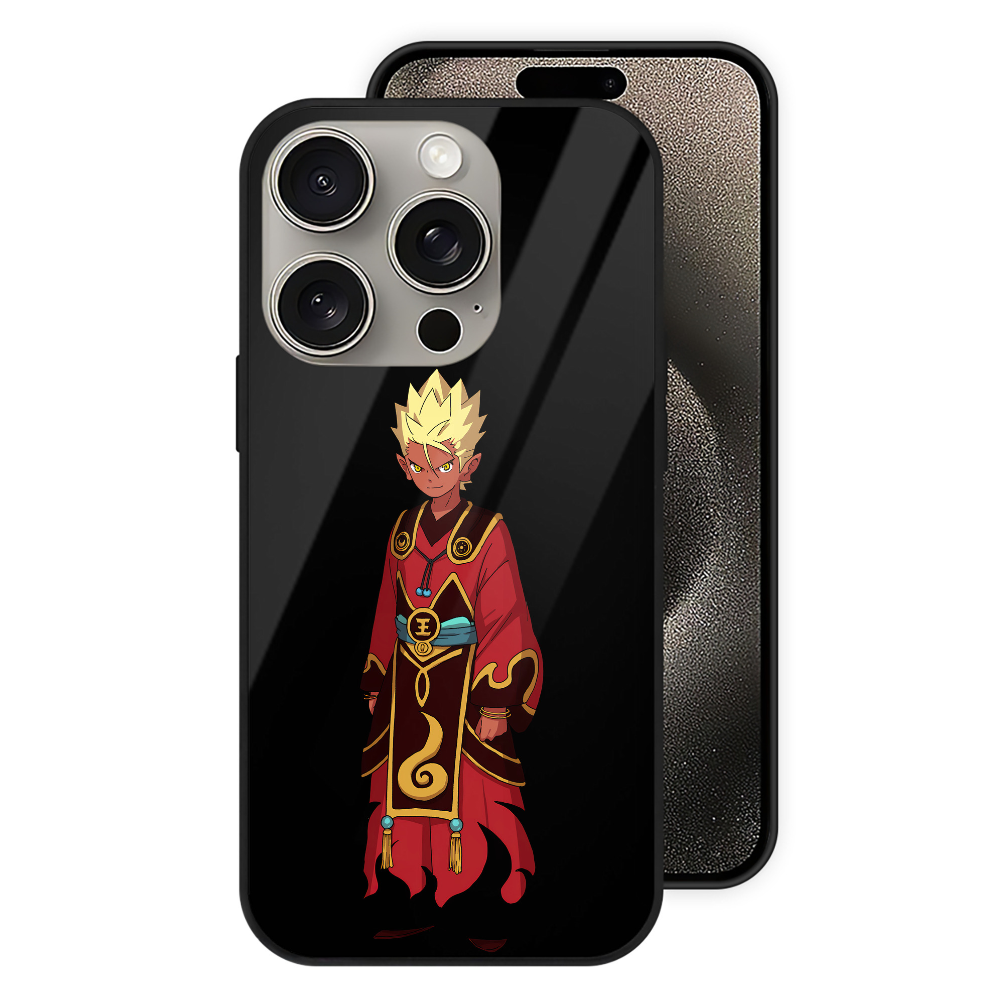 （画像用） 妖怪ウォッチ Yo-kai Watch 【iPhone15Pro対応】スマホケース 耐衝撃＆黄変防止 背面ガラス