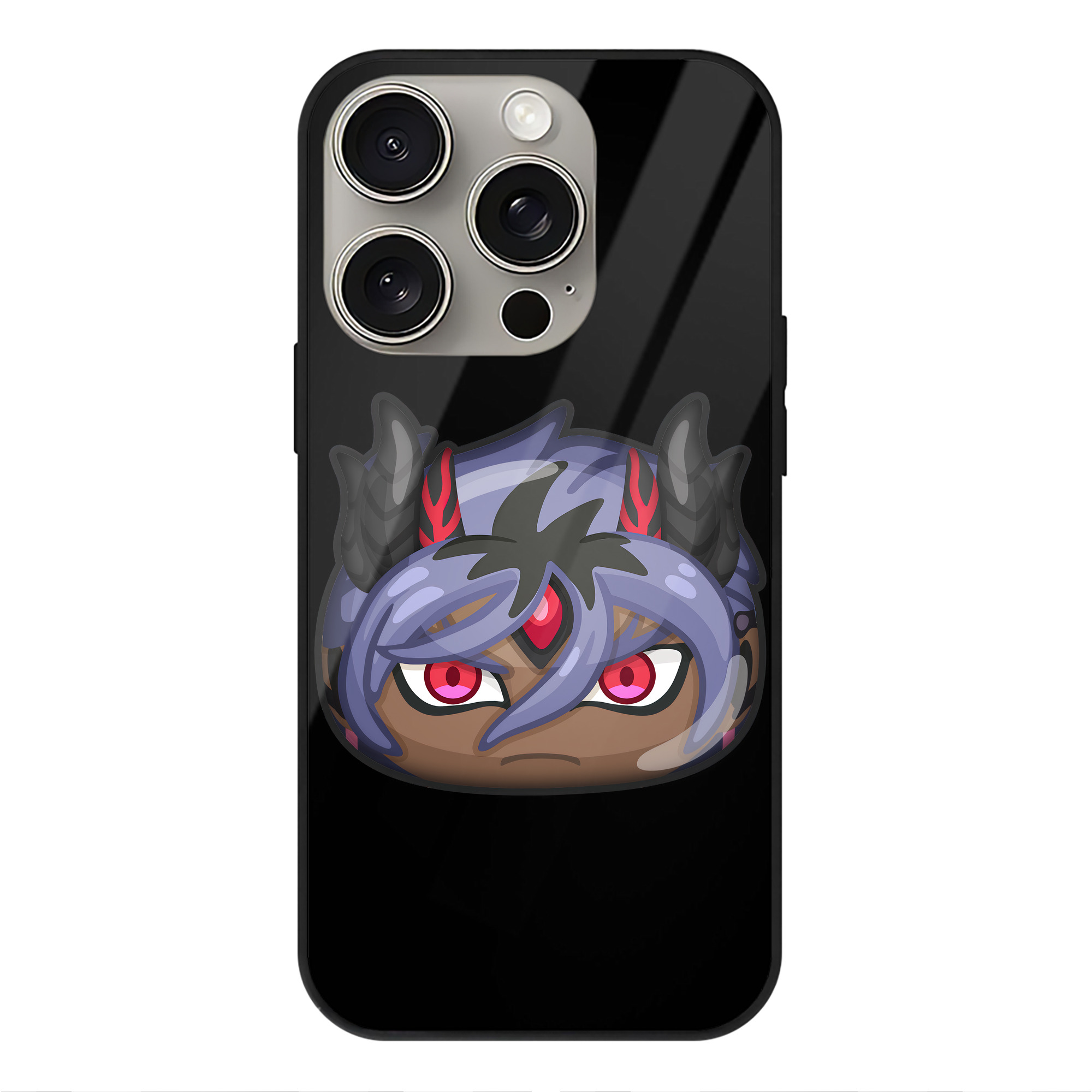 （画像用） 妖怪ウォッチ Yo-kai Watch 【iPhone15Pro対応】スマホケース 耐衝撃＆黄変防止 背面ガラス