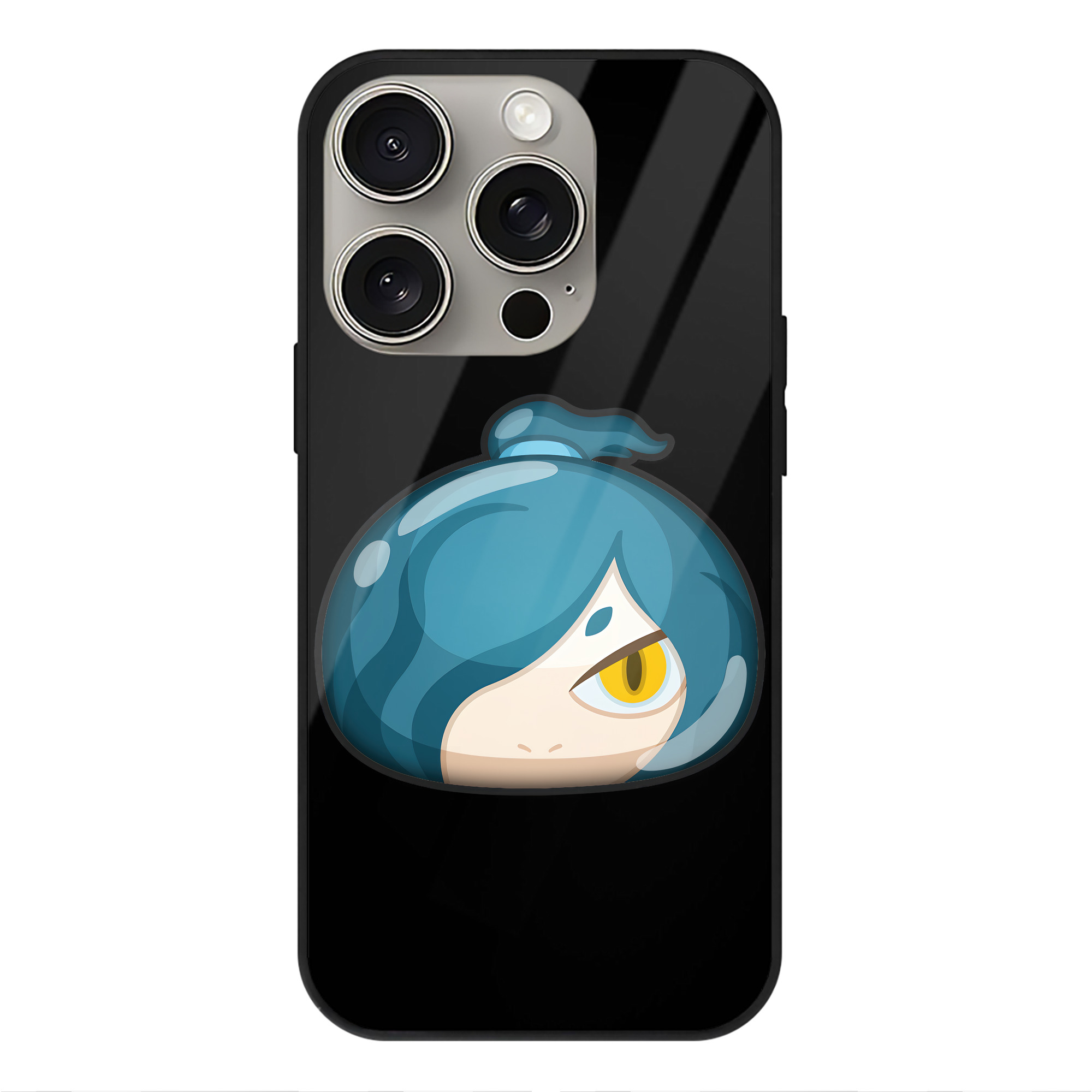 （画像用） 妖怪ウォッチ Yo-kai Watch 【iPhone15Pro対応】スマホケース 耐衝撃＆黄変防止 背面ガラス