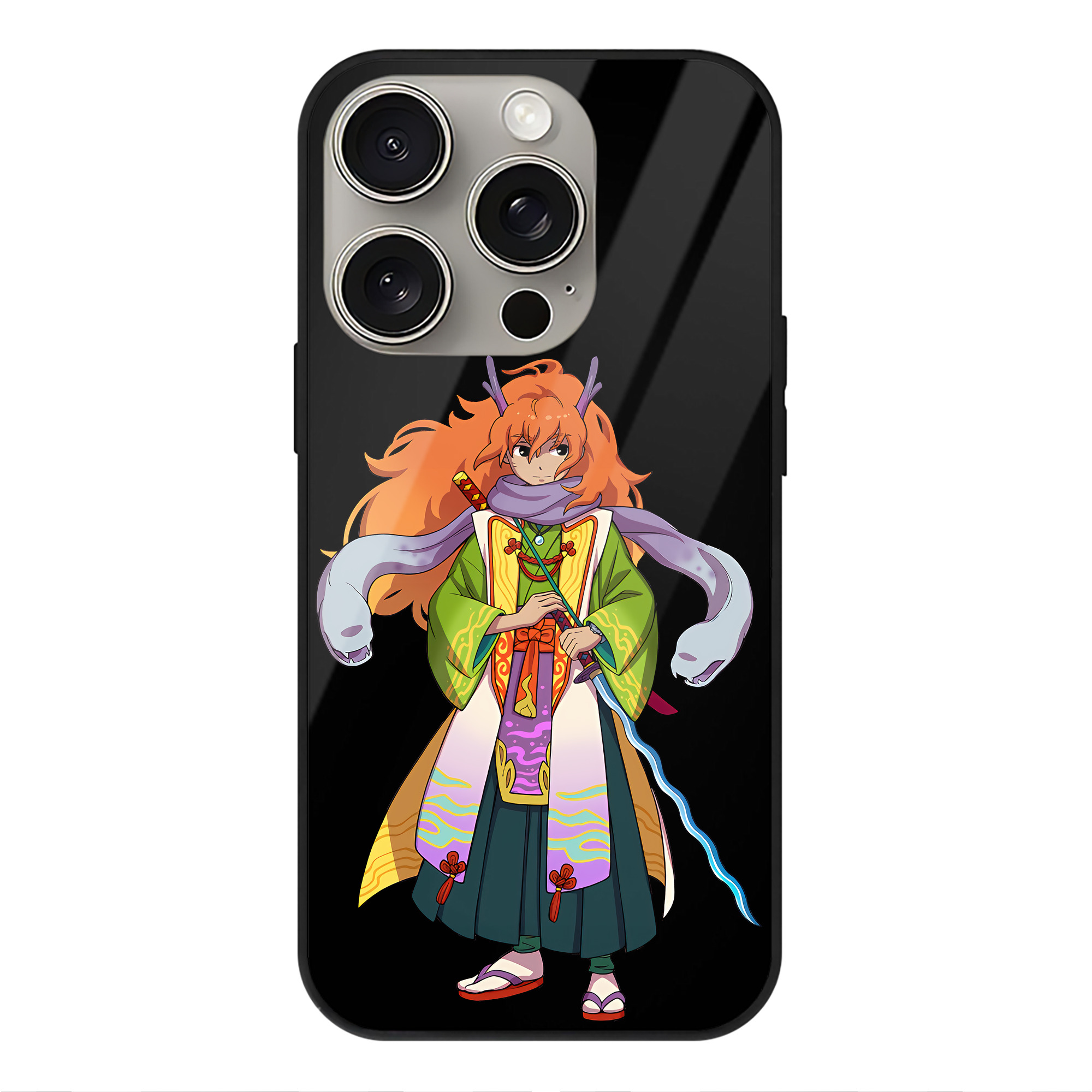 （画像用） 妖怪ウォッチ Yo-kai Watch 【iPhone15Pro対応】スマホケース 耐衝撃＆黄変防止 背面ガラス