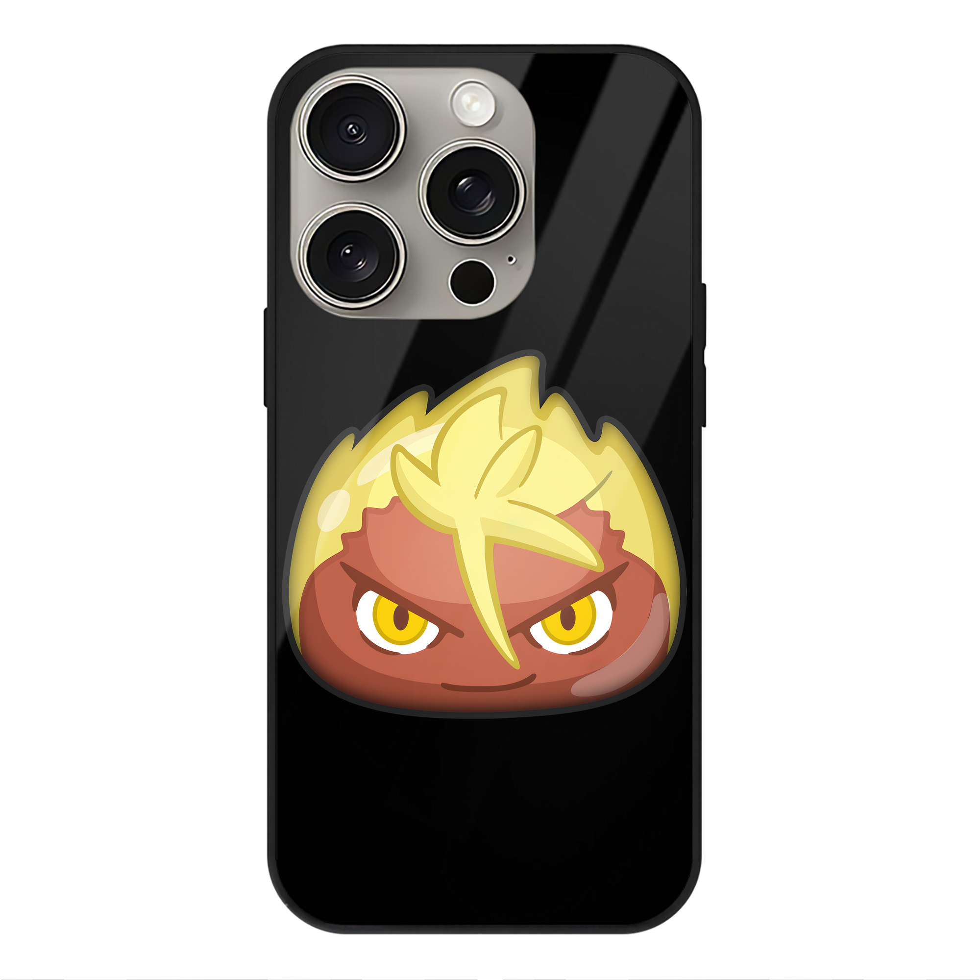 （画像用） 妖怪ウォッチ Yo-kai Watch 【iPhone15Pro対応】スマホケース 耐衝撃＆黄変防止 背面ガラス