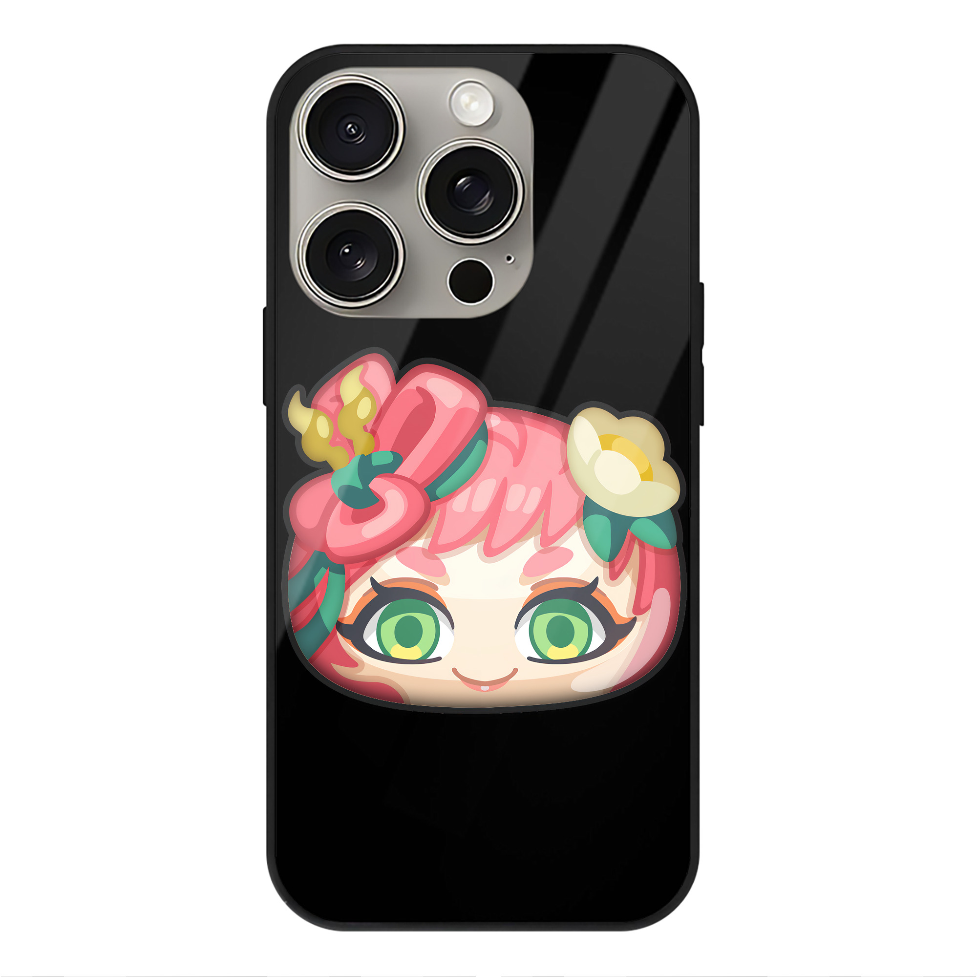 （画像用） 妖怪ウォッチ Yo-kai Watch 【iPhone15Pro対応】スマホケース 耐衝撃＆黄変防止 背面ガラス