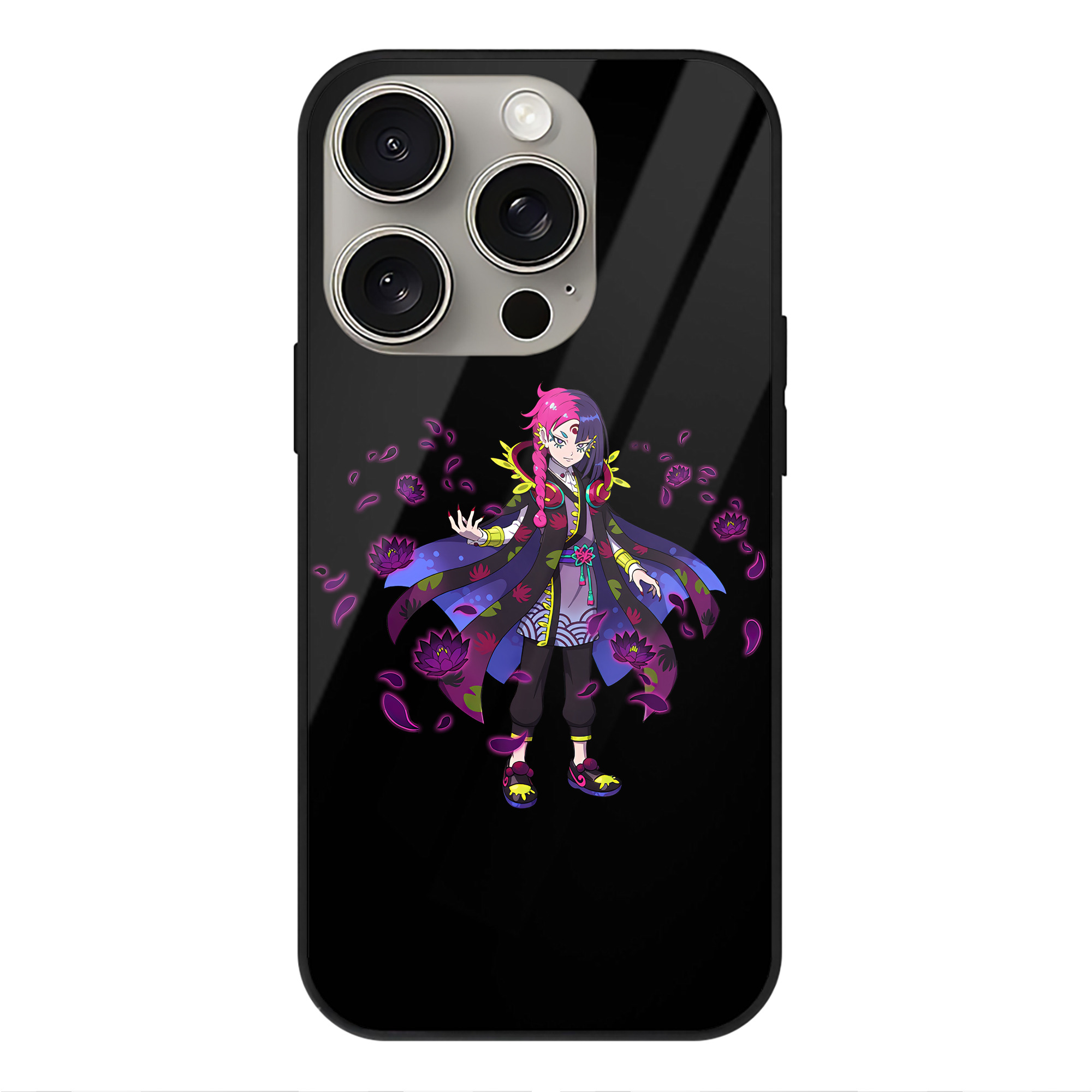 （画像用） 妖怪ウォッチ Yo-kai Watch 【iPhone15Pro対応】スマホケース 耐衝撃＆黄変防止 背面ガラス