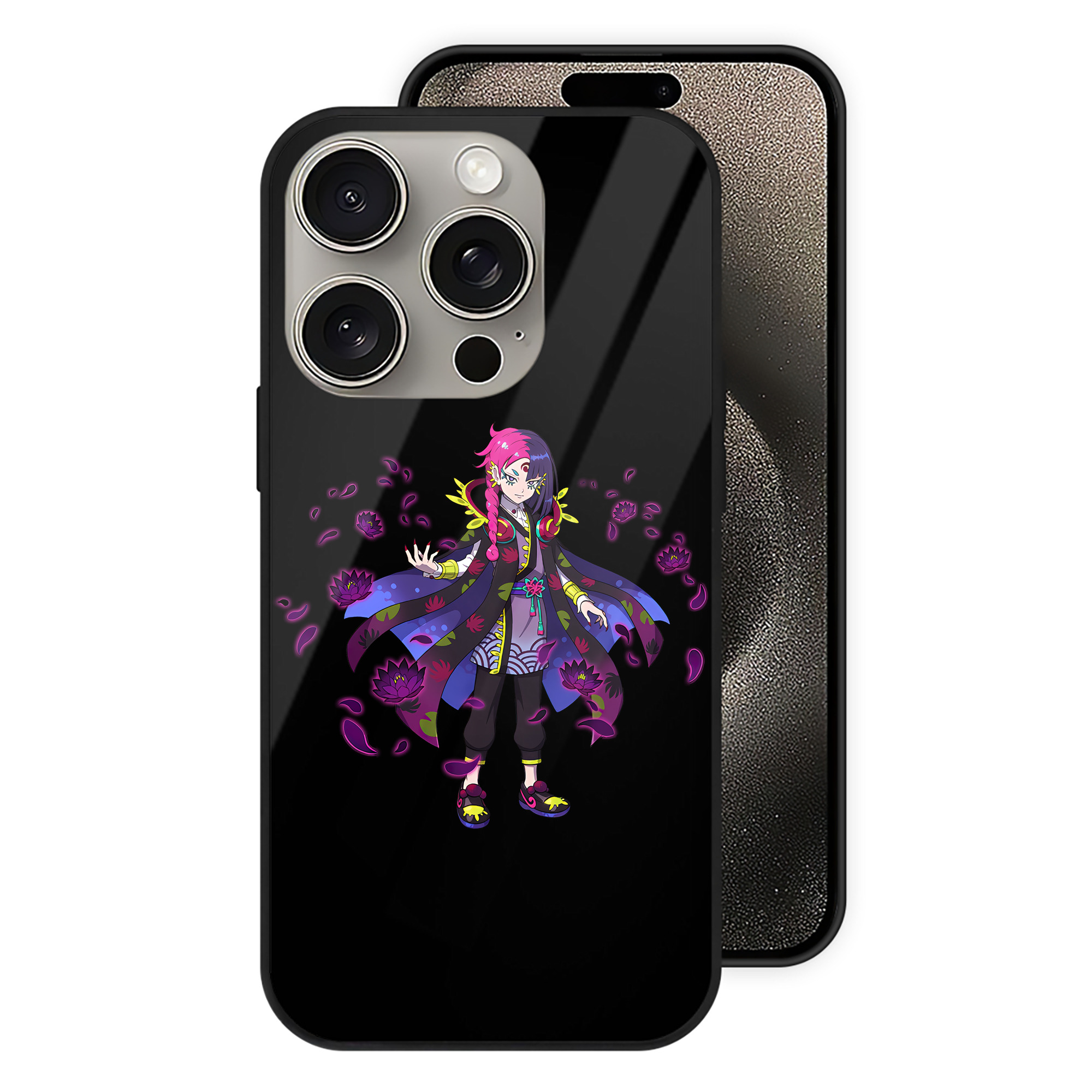 （画像用） 妖怪ウォッチ Yo-kai Watch 【iPhone15Pro対応】スマホケース 耐衝撃＆黄変防止 背面ガラス