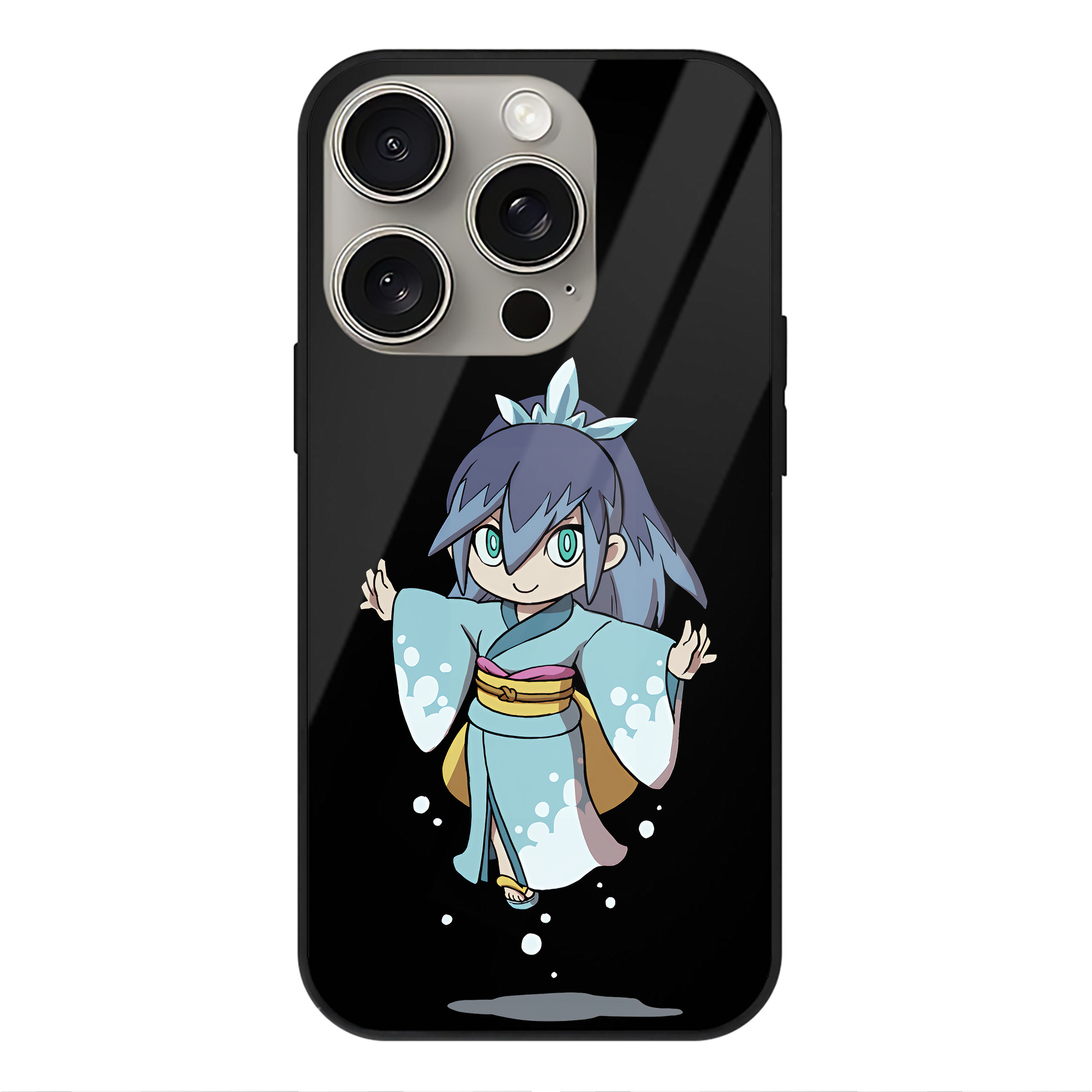 （画像用） 妖怪ウォッチ Yo-kai Watch 【iPhone15Pro対応】スマホケース 耐衝撃＆黄変防止 背面ガラス