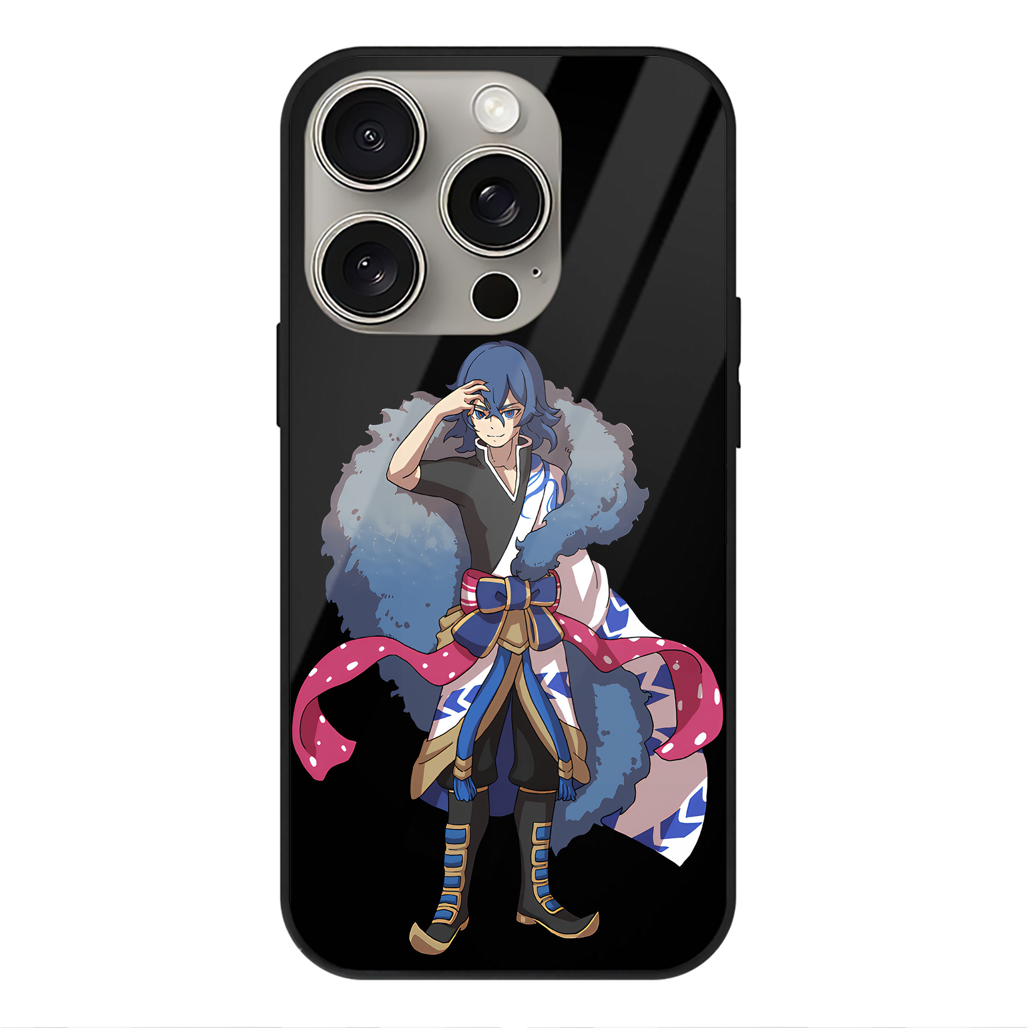 （画像用） 妖怪ウォッチ Yo-kai Watch 【iPhone15Pro対応】スマホケース 耐衝撃＆黄変防止 背面ガラス