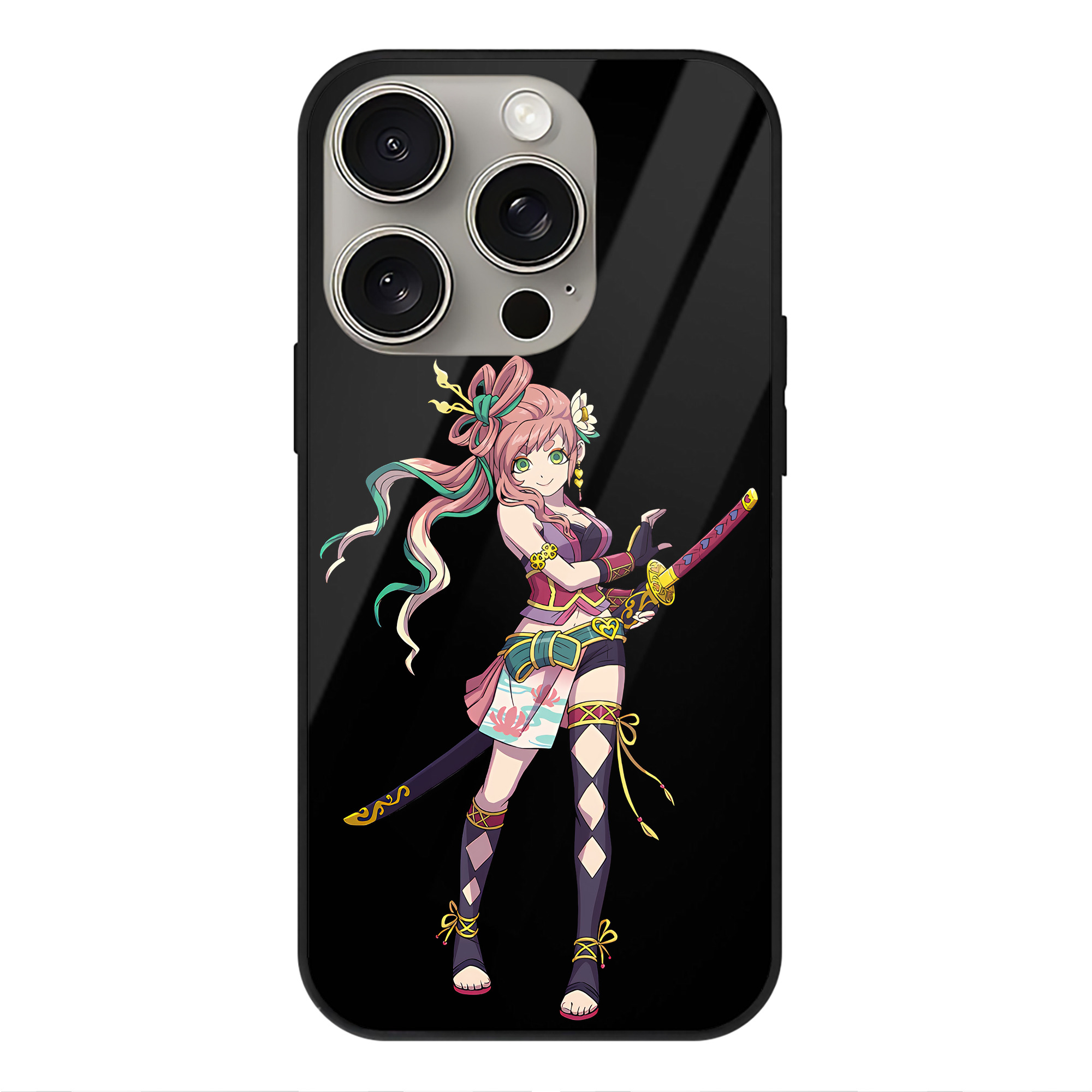 （画像用） 妖怪ウォッチ Yo-kai Watch 【iPhone15Pro対応】スマホケース 耐衝撃＆黄変防止 背面ガラス