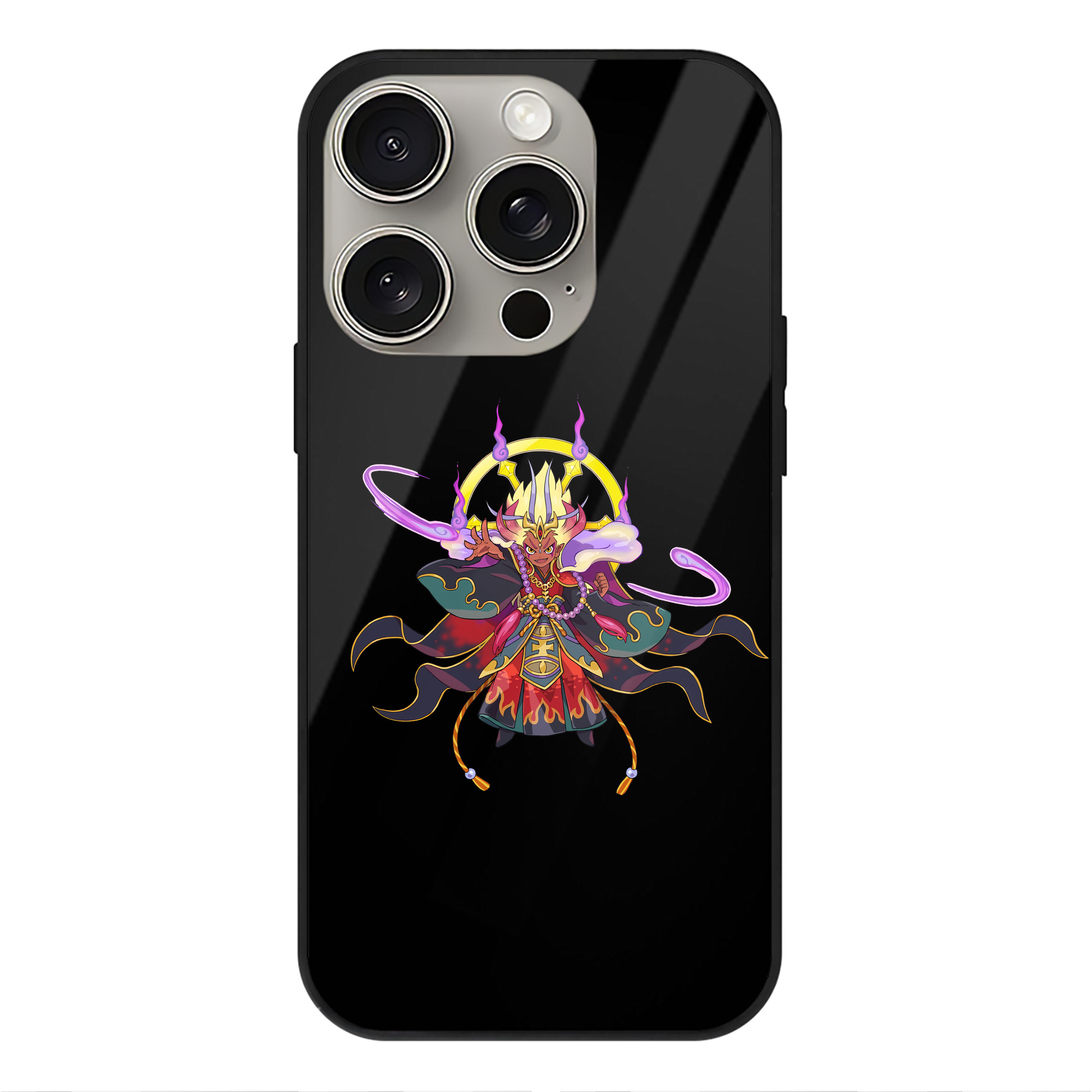 （画像用） 妖怪ウォッチ Yo-kai Watch 【iPhone15Pro対応】スマホケース 耐衝撃＆黄変防止 背面ガラス